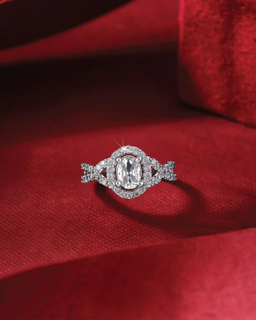 Adira American Diamond Ring with Box - Image 3