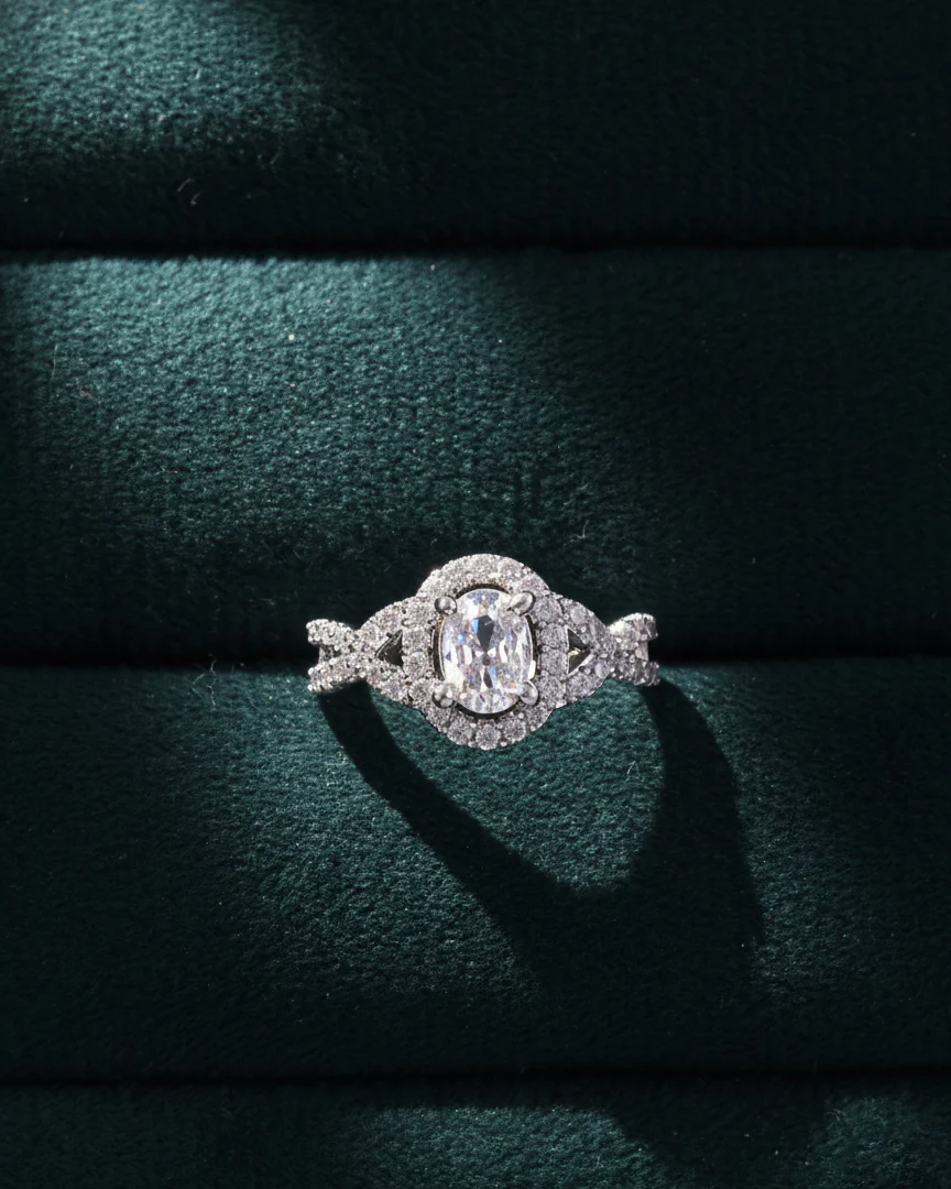 Adira American Diamond Ring with Box - Image 4