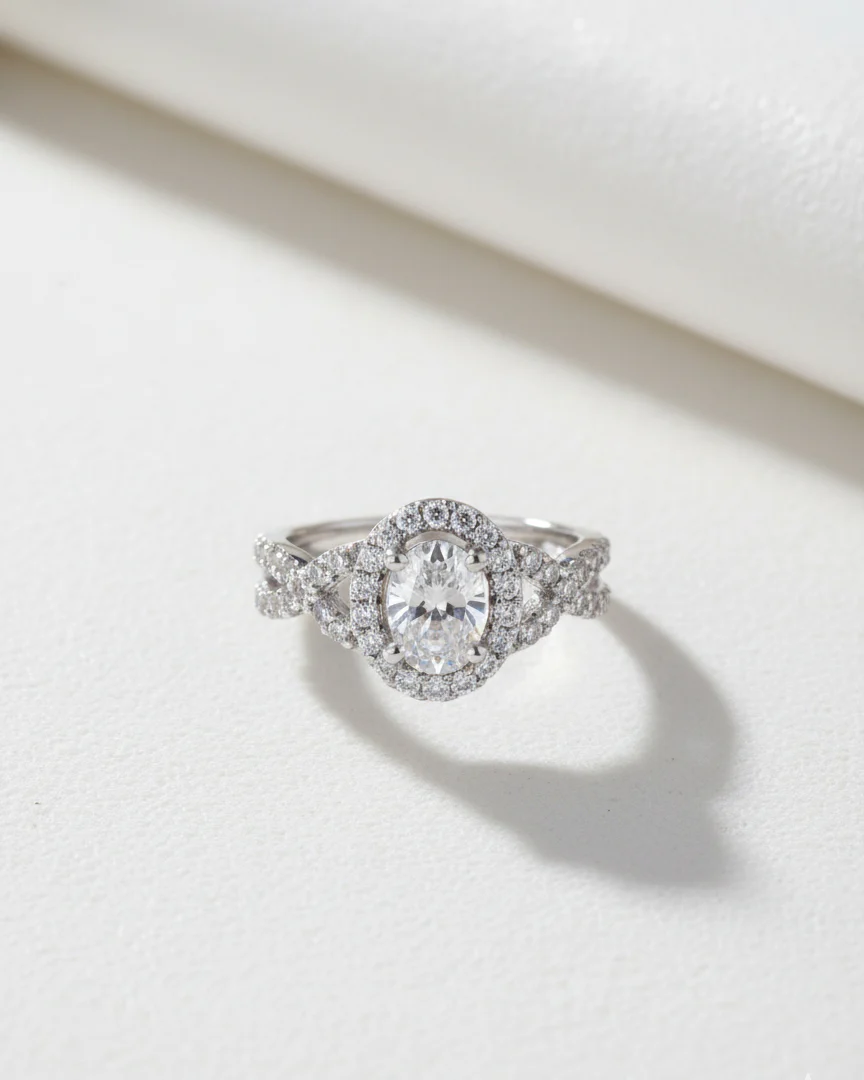 Adira American Diamond Ring with Box - Image 6