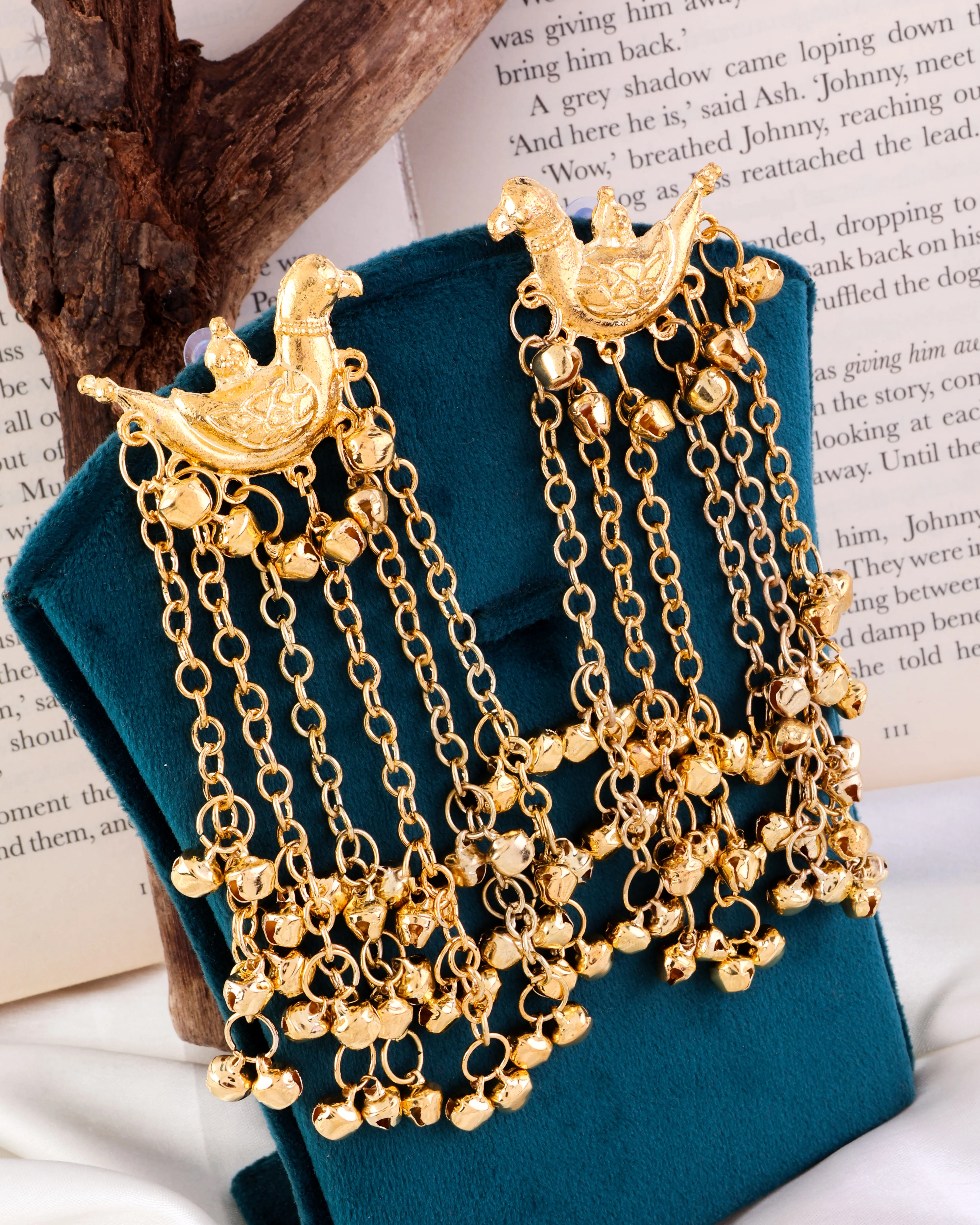 Afsana Kashmiri Look Ghunghru Earring - Image 3