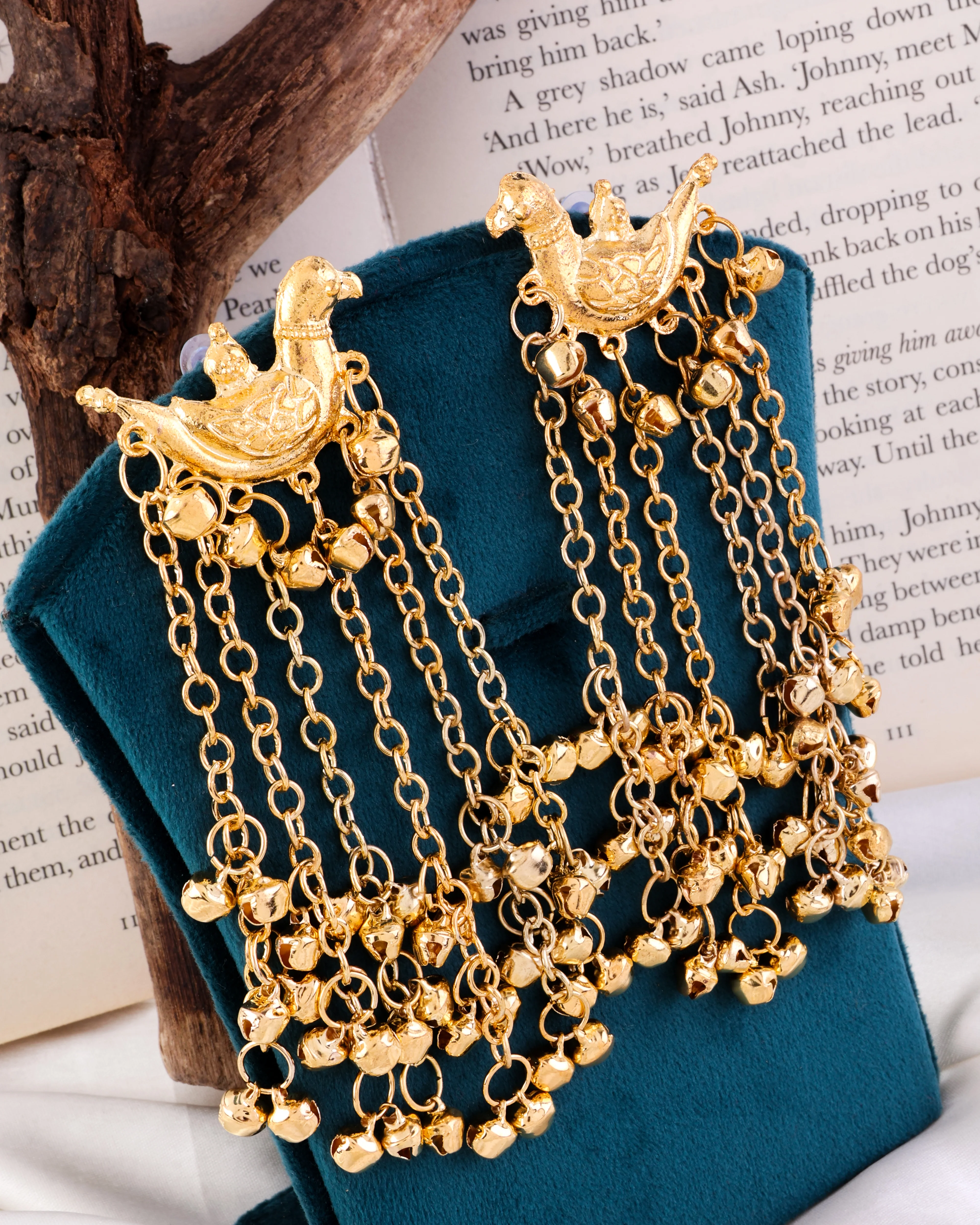 Afsana Kashmiri Look Ghunghru Earring - Image 6