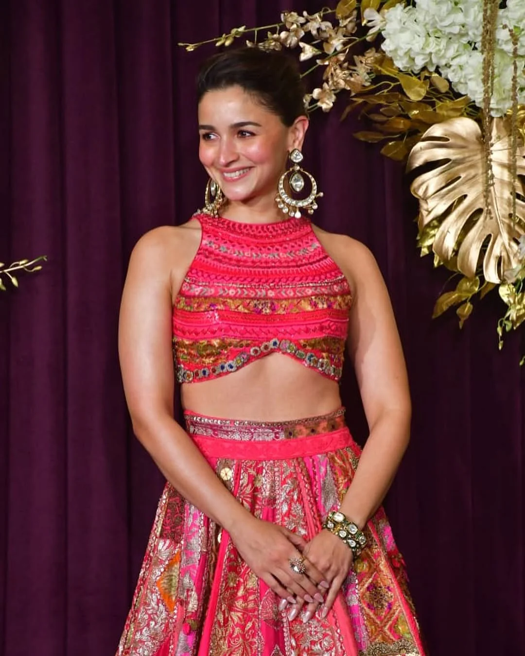 Alia Bhatt Diwali Party Inspired Chandbali - Image 13