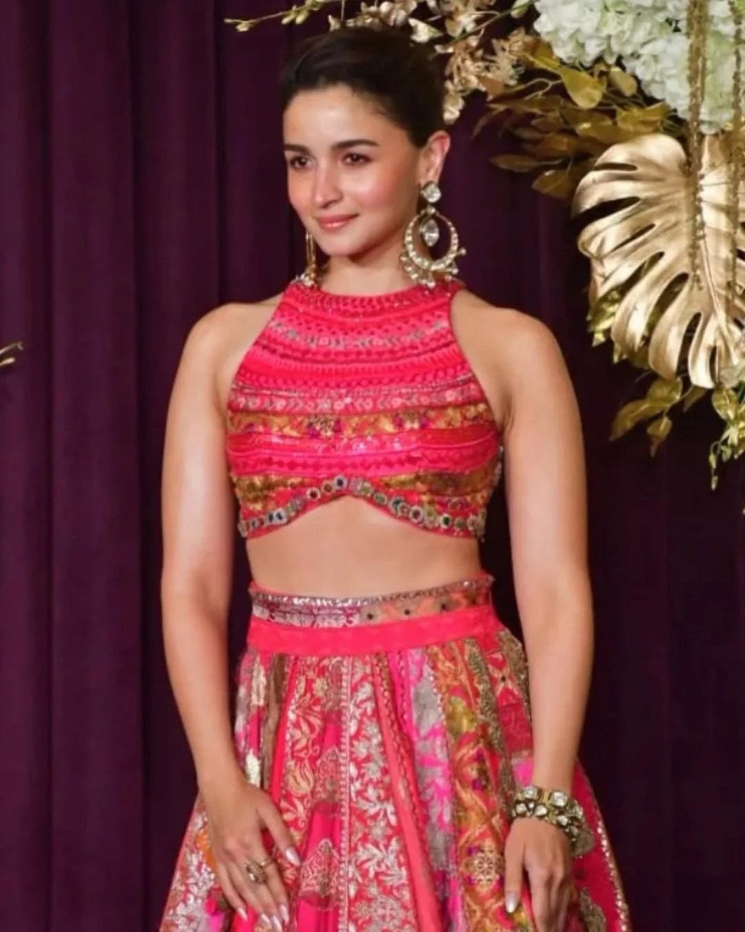 Alia Bhatt Diwali Party Inspired Chandbali - Image 15