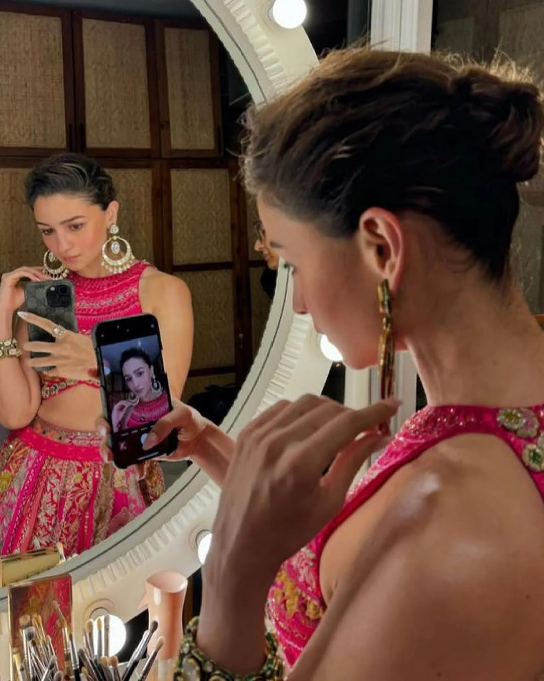 Alia Bhatt Diwali Party Inspired Chandbali - Image 6
