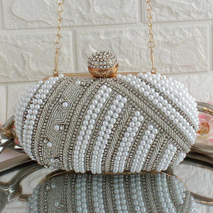 Annie Pearl Clutch - Oval - Image 4