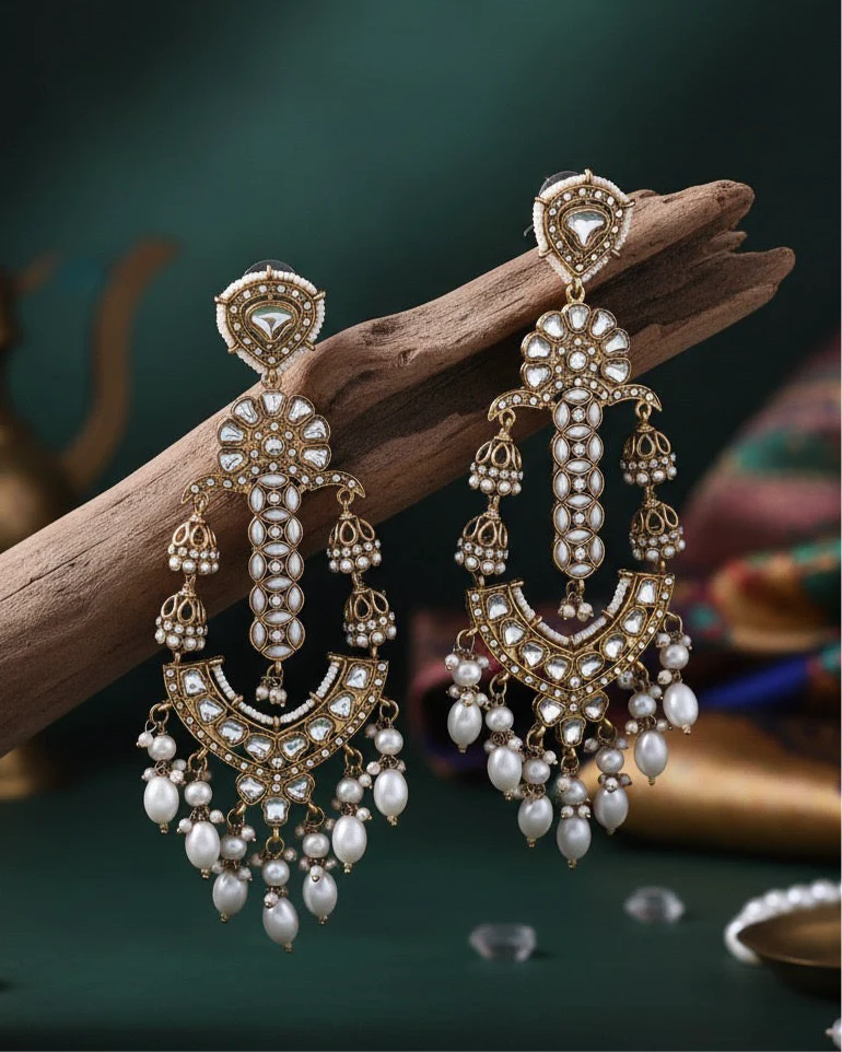 Avleen Pearl Chandbali - Image 2