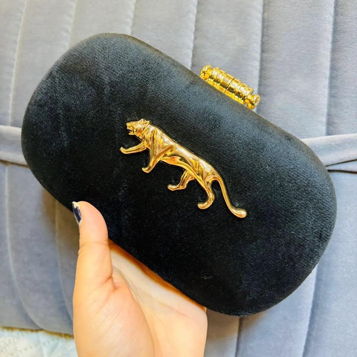 Black Sabya Inspired Clutch Sling - Image 3