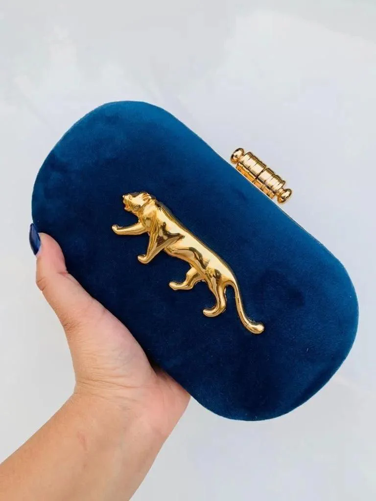 Blue Sabya Inspired Clutch Sling - Image 3