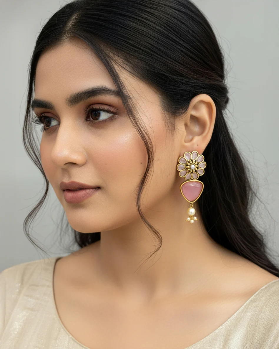 Blush Afra Earring - Image 3