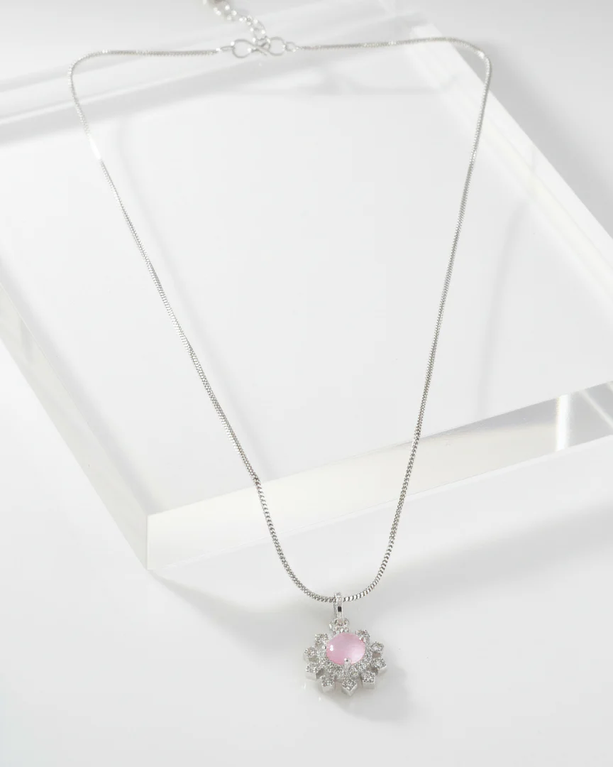 Blush Zeliana AD Pendant Necklace - Image 3