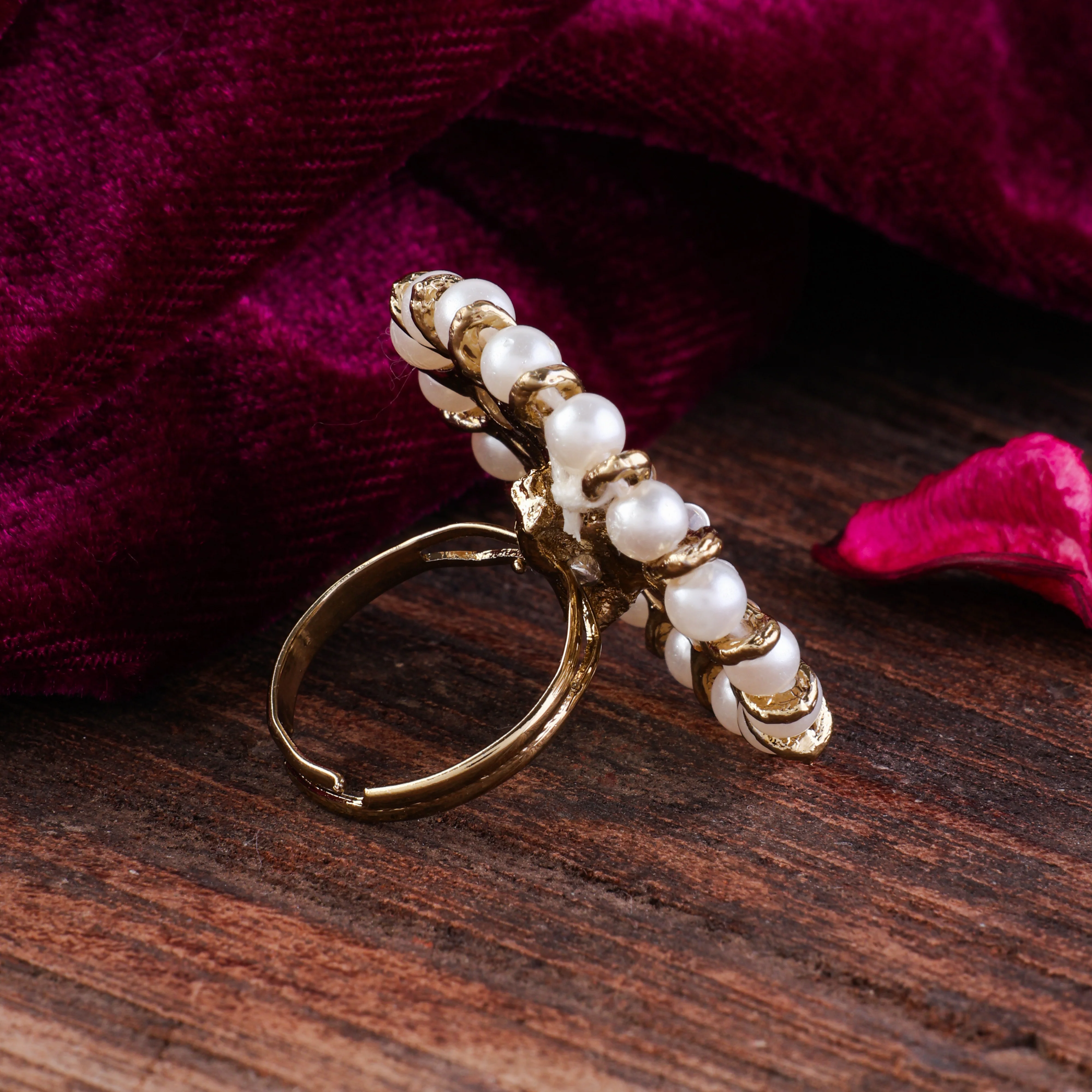Copper Guneet Ethnic Ring - Image 4