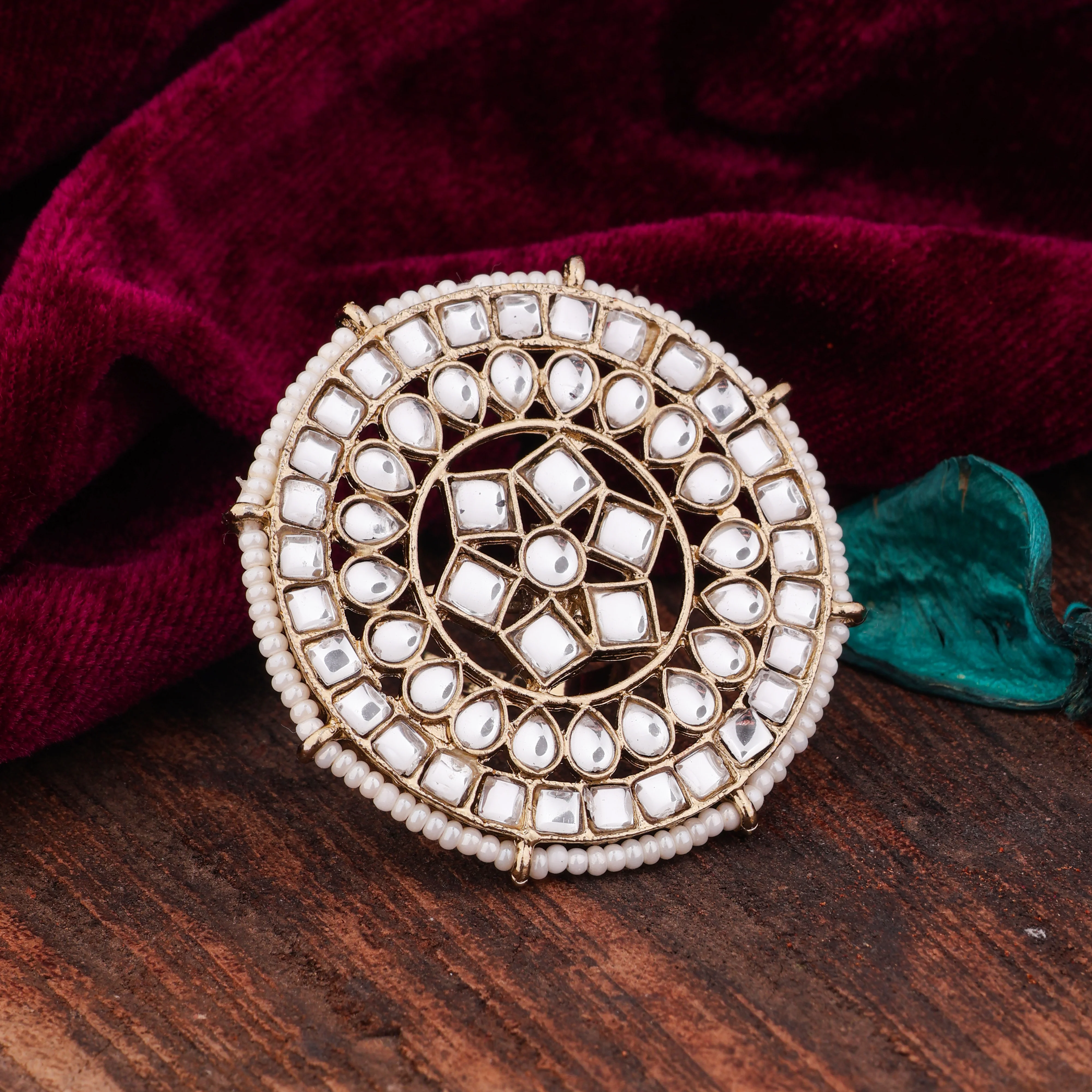 Copper Kangana Ethnic Ring - Image 2