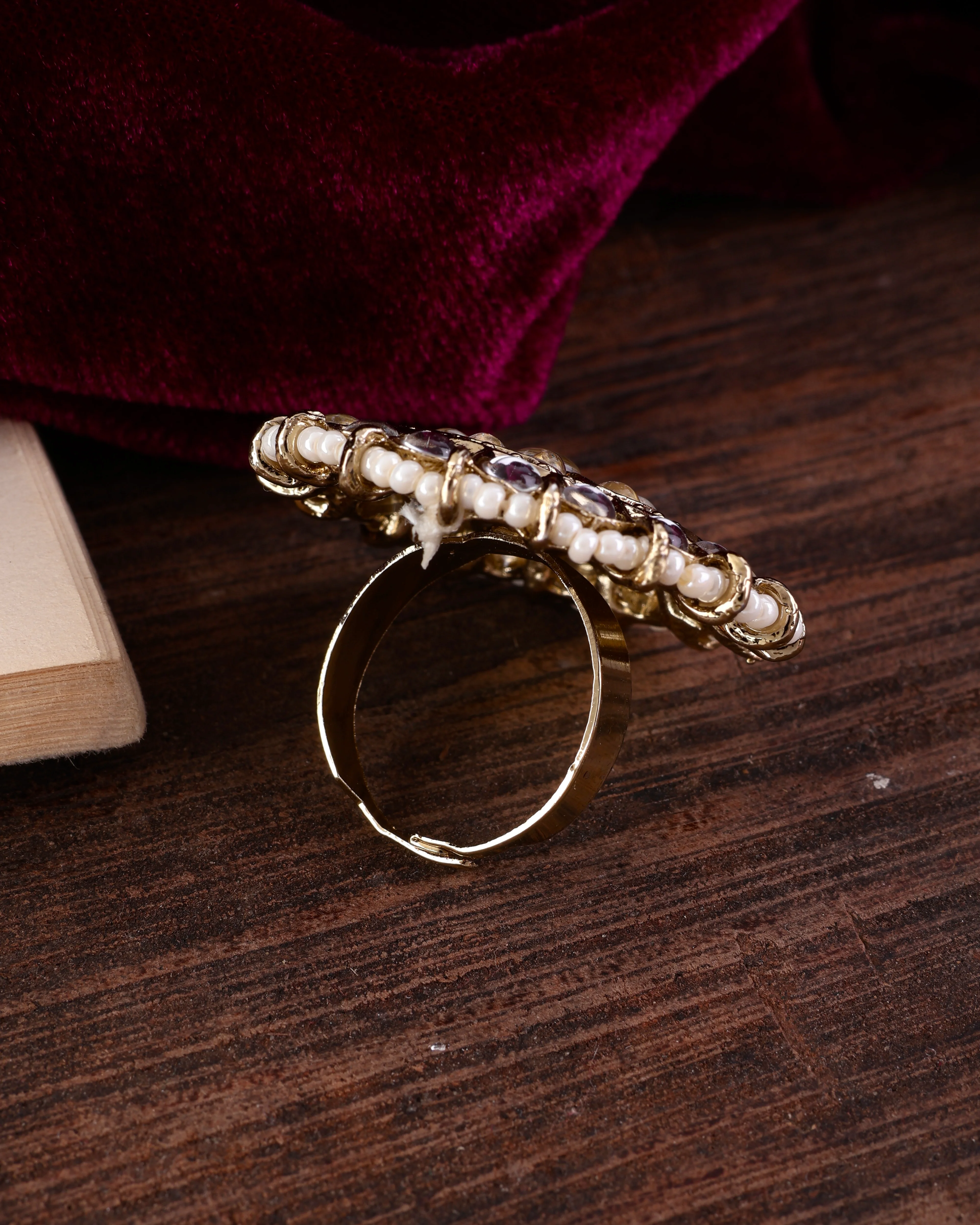 Dhara Ethnic Ring - Image 3