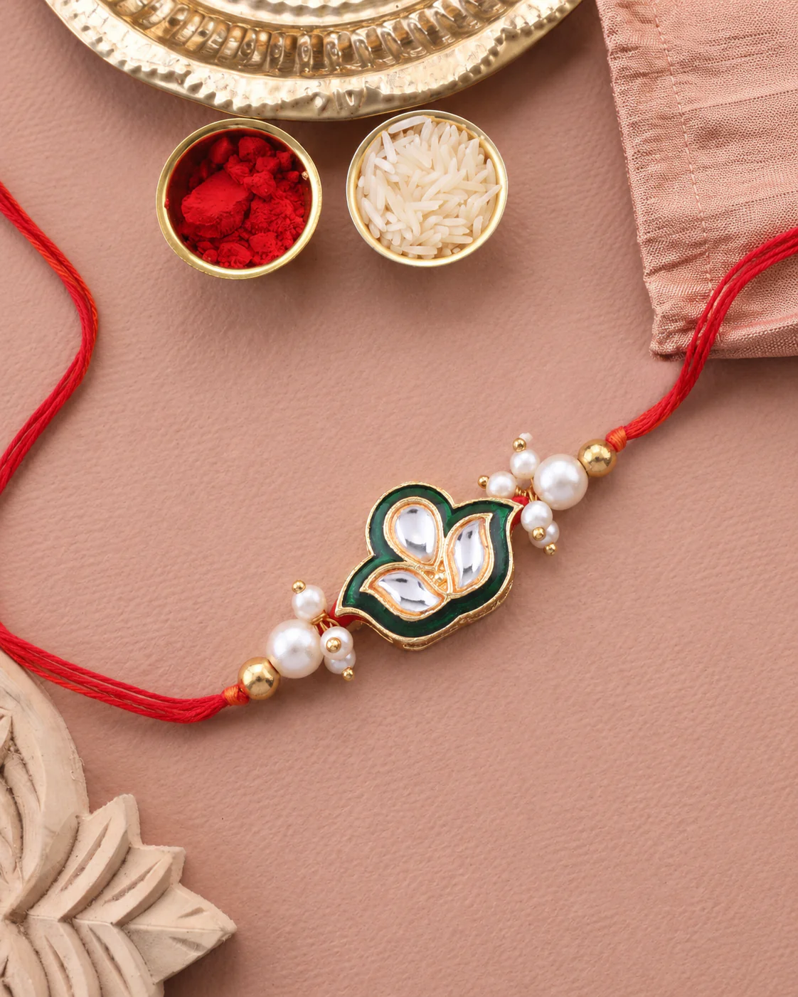 Green Bhavik Rakhi - Image 2