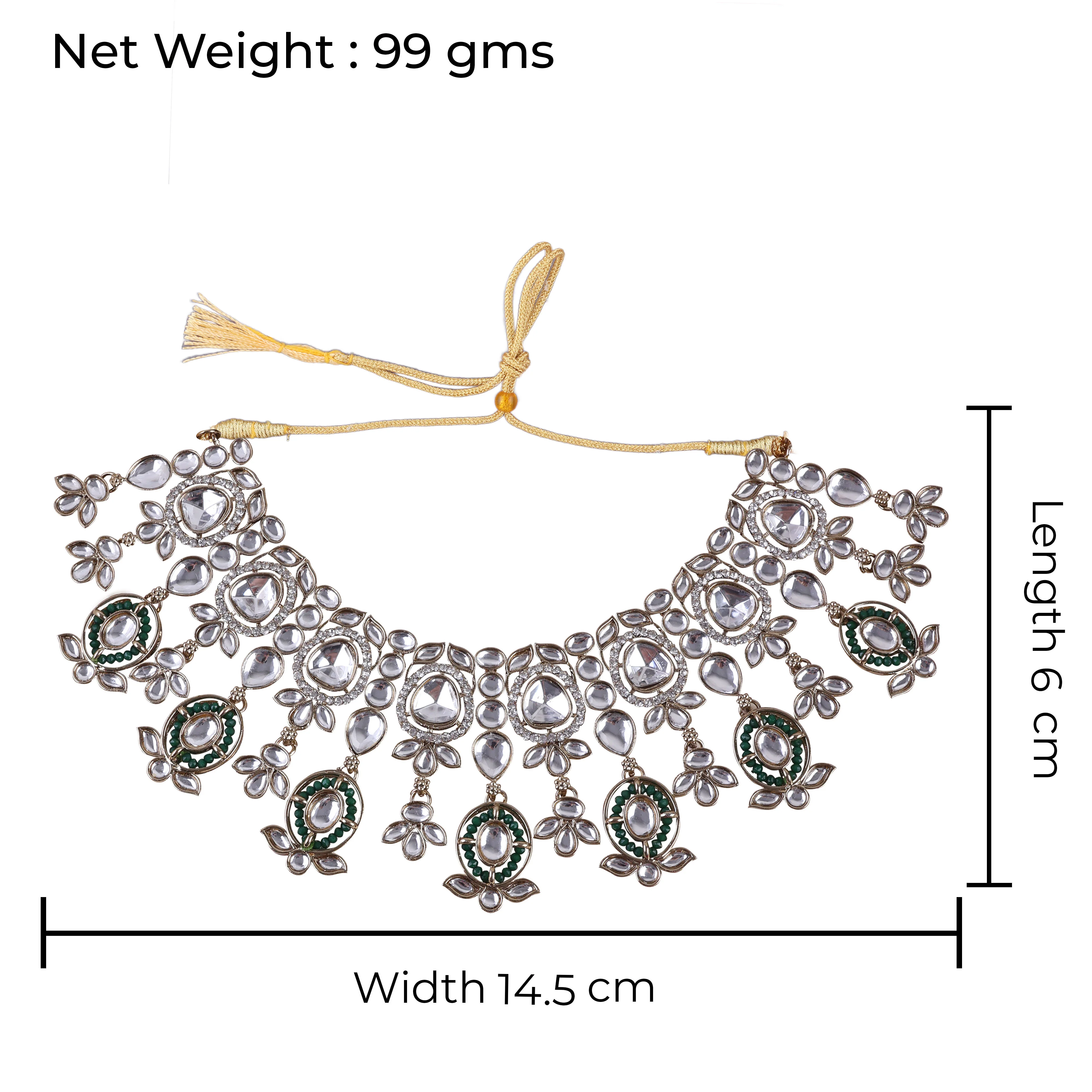 Green Sujata Necklace - Image 7
