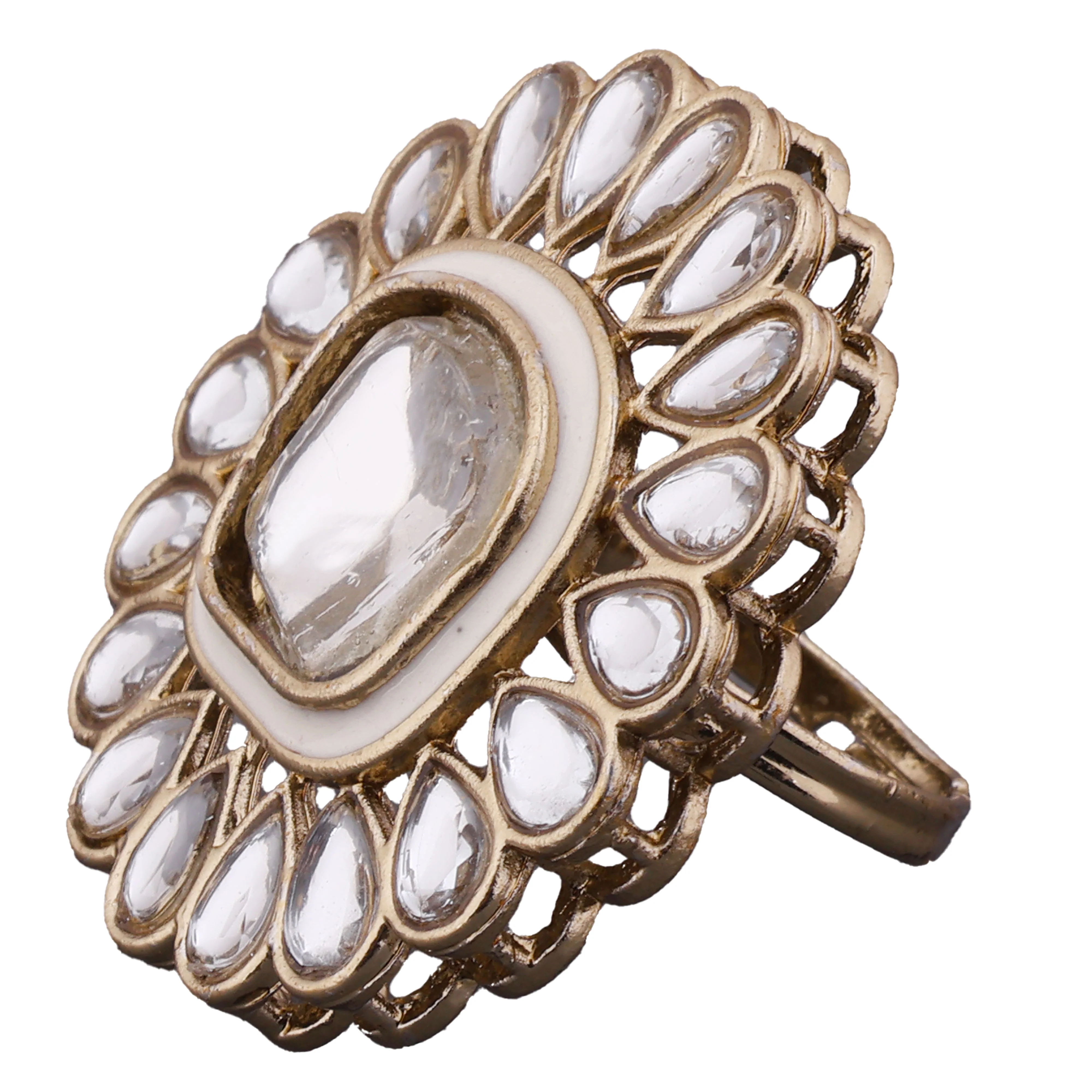 Ivory Lata Ethnic Ring - Image 3