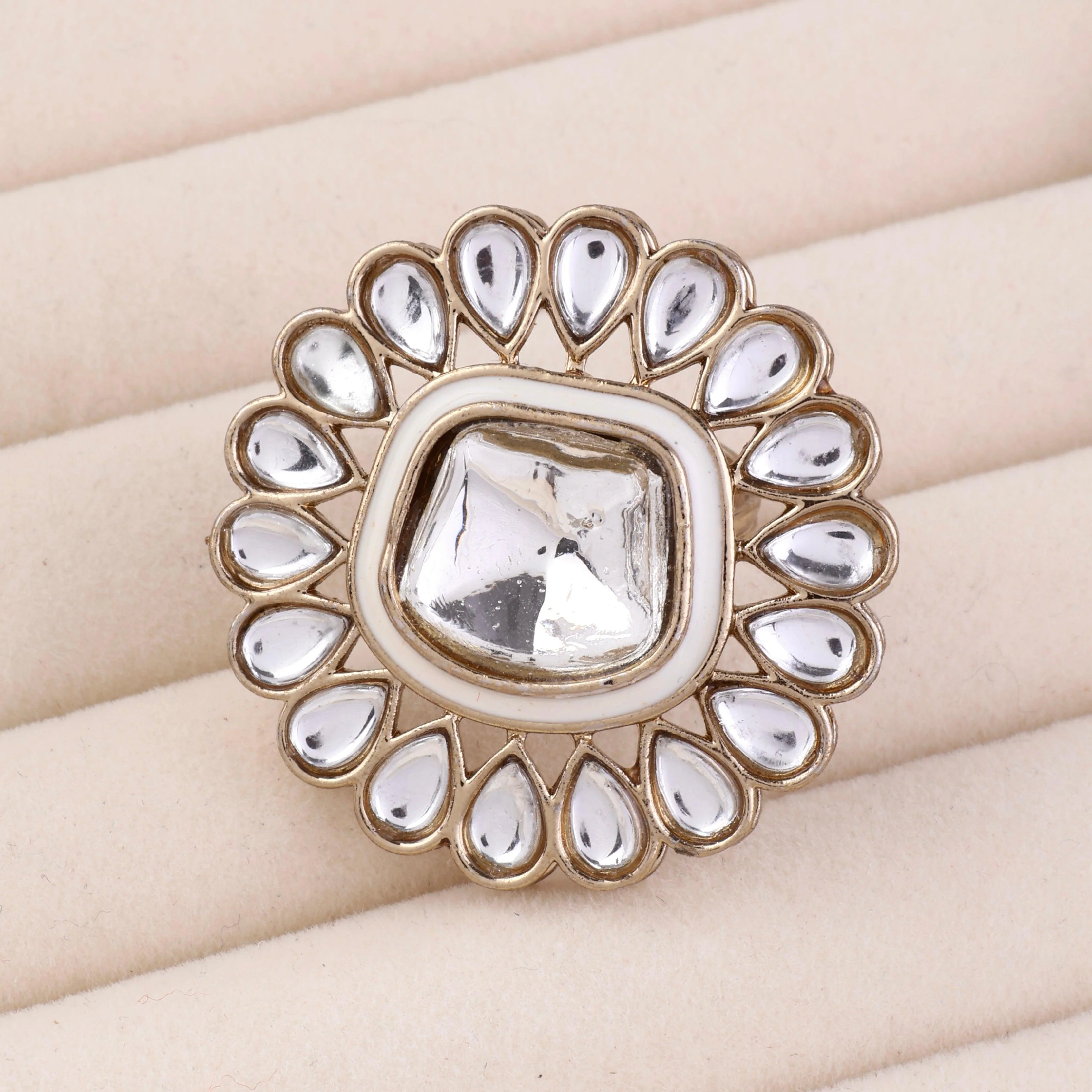 Ivory Lata Ethnic Ring - Image 4