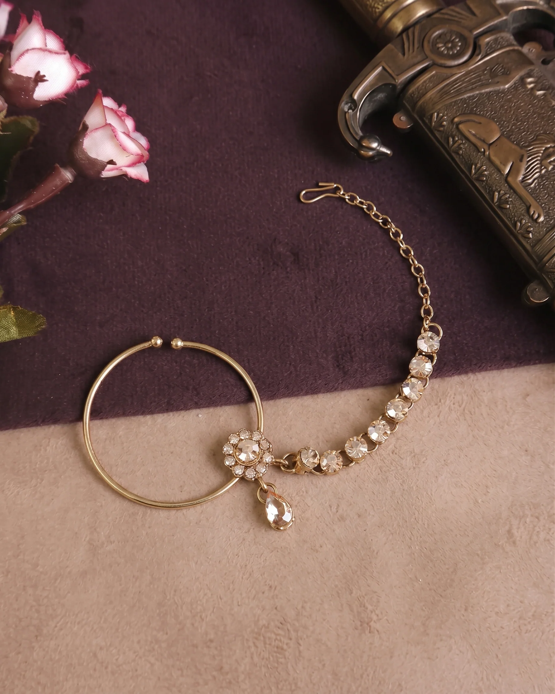 Kashira Nath Non Pierced Nose Ring - Image 3