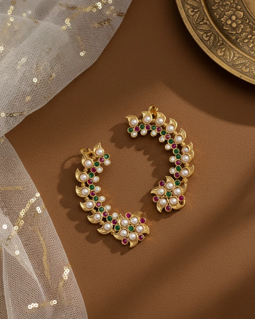 Tharini Designer Ear Cuff Earring - Image 5