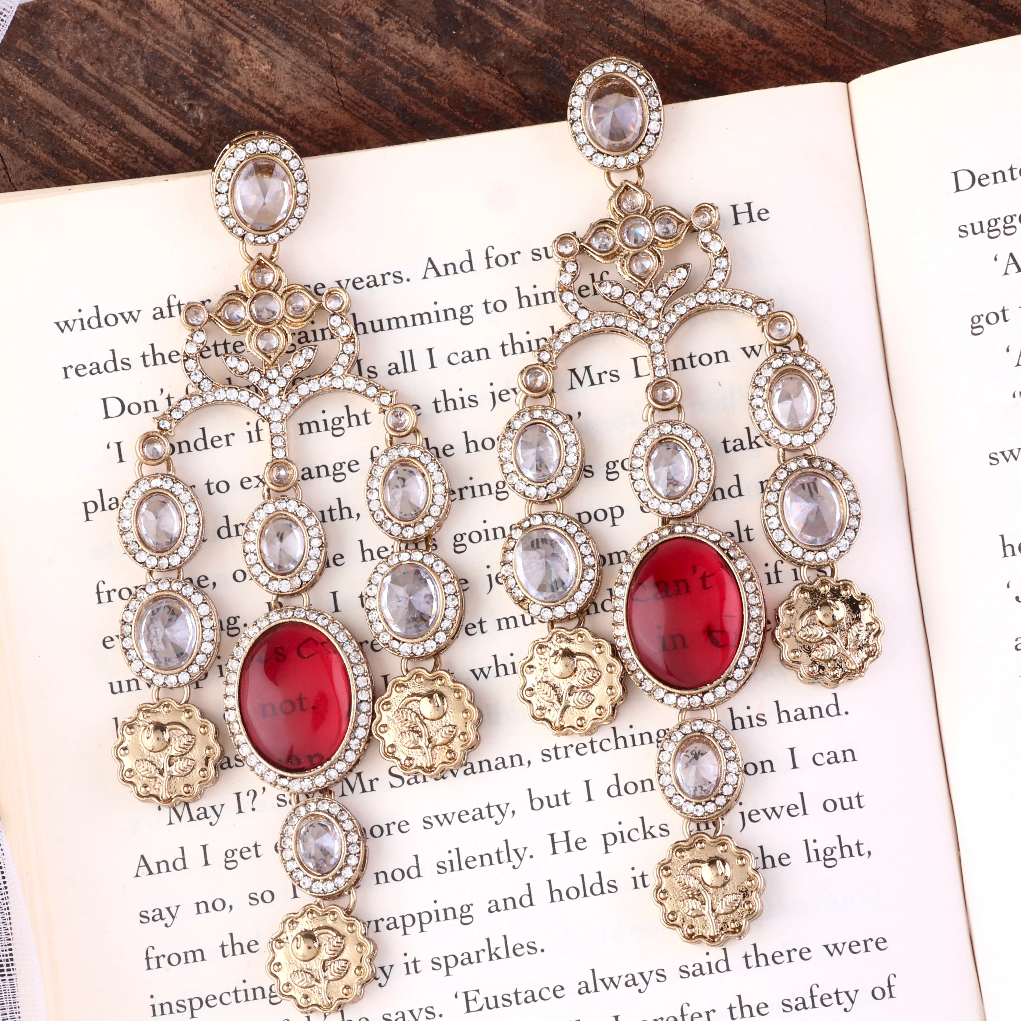 Ruby Kiara Designer Earring - Image 2