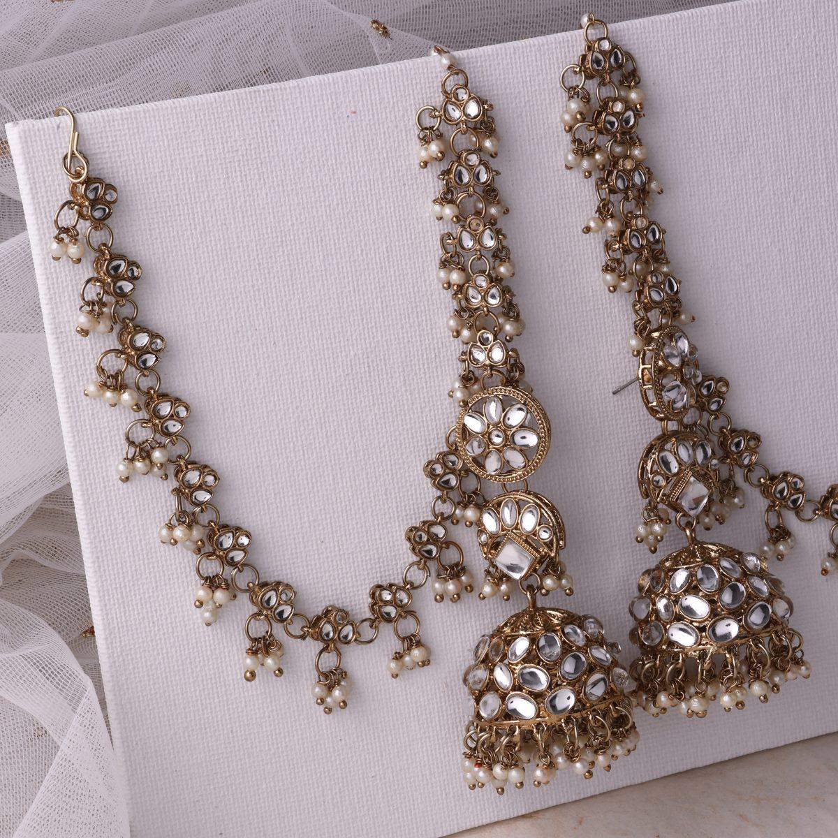 Malika Bahubali Jhumka - Image 5