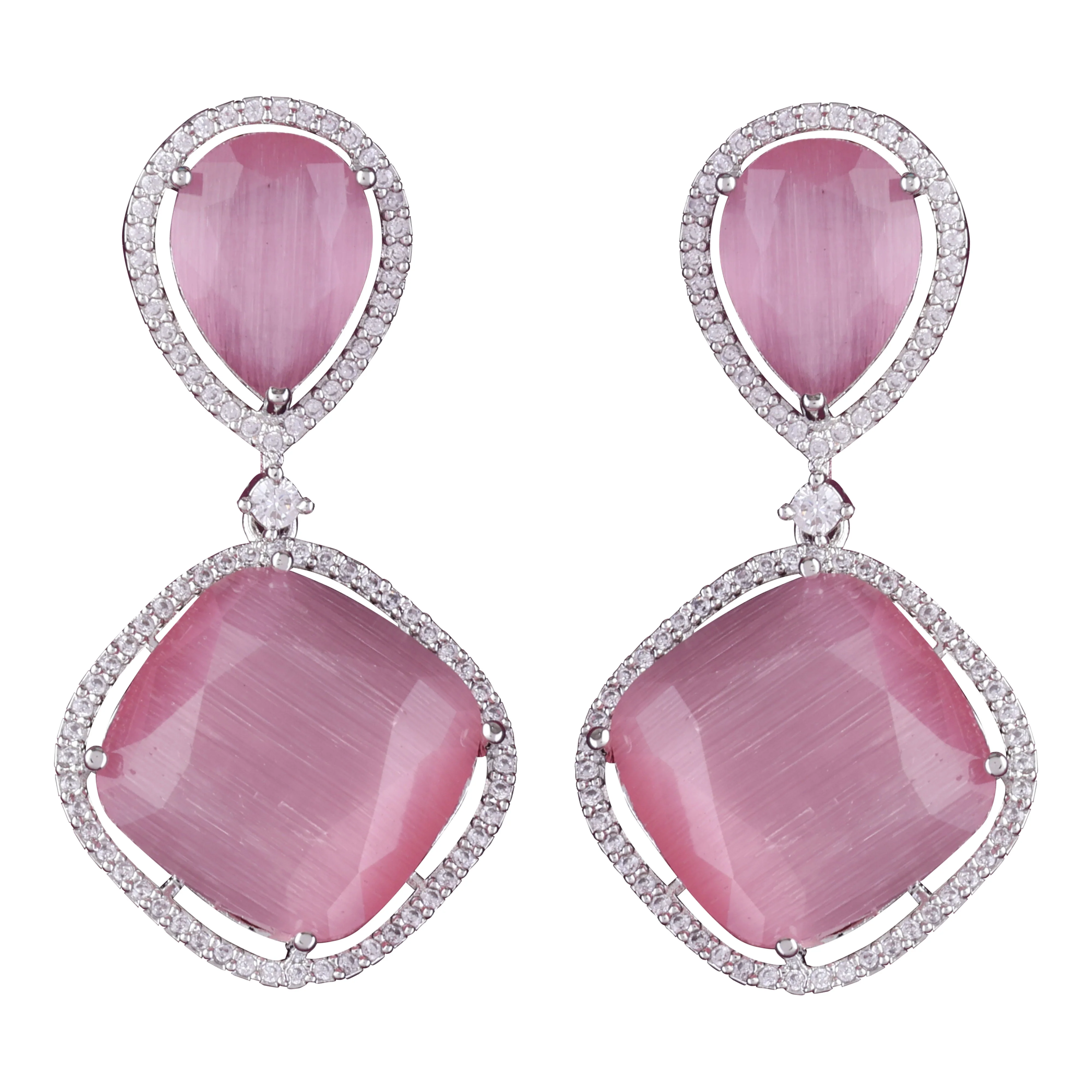 Blush Denis American Diamond Earring - Image 2