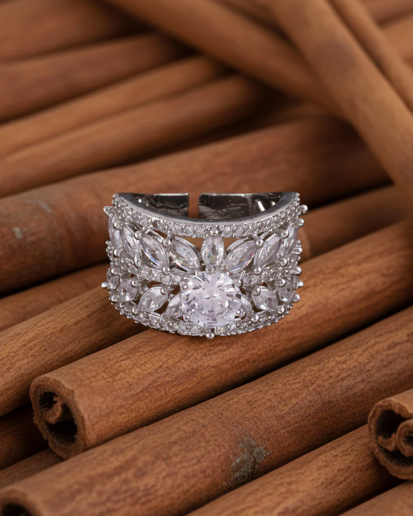 Moxie American Diamond Ring with Box - Image 3