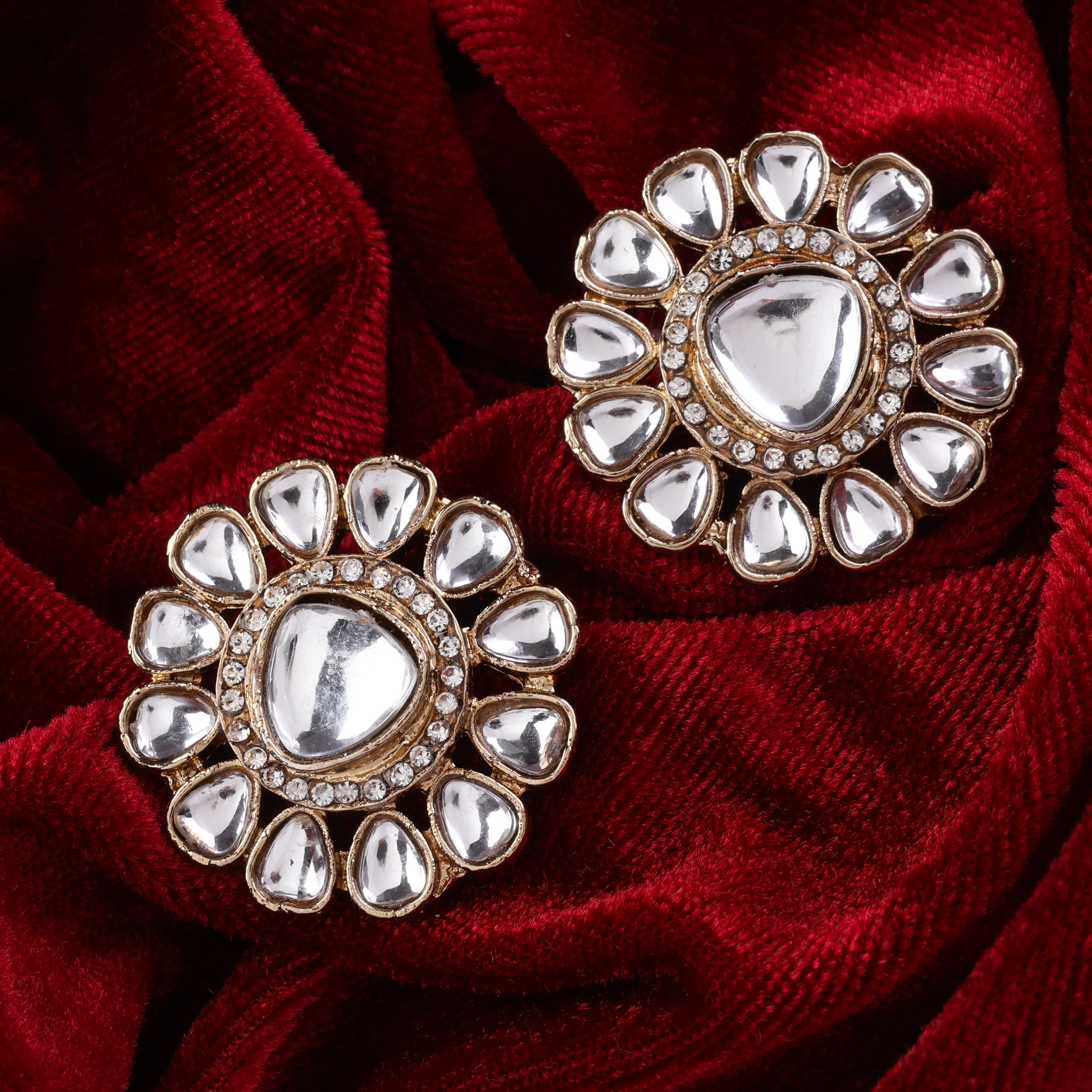 Eknoor Indo Western Necklace With Earrings - Image 10