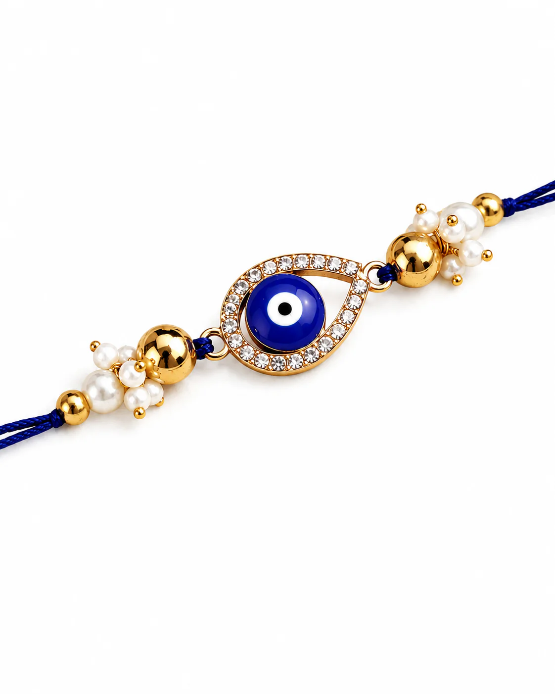 Netra Evil Eye Rakhi with Tilak Set and Card - Image 3