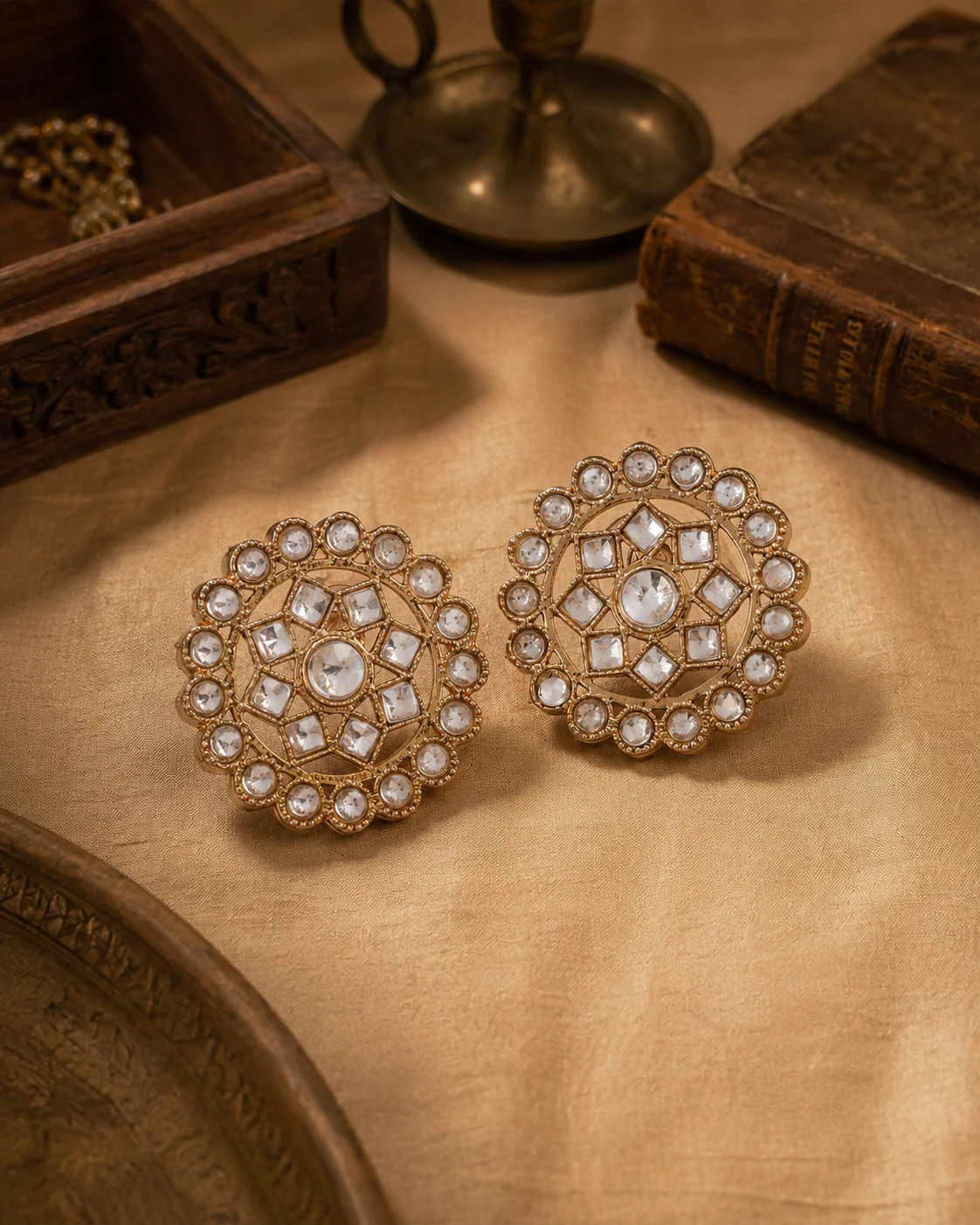 Nivah Kundan Stud - Image 4