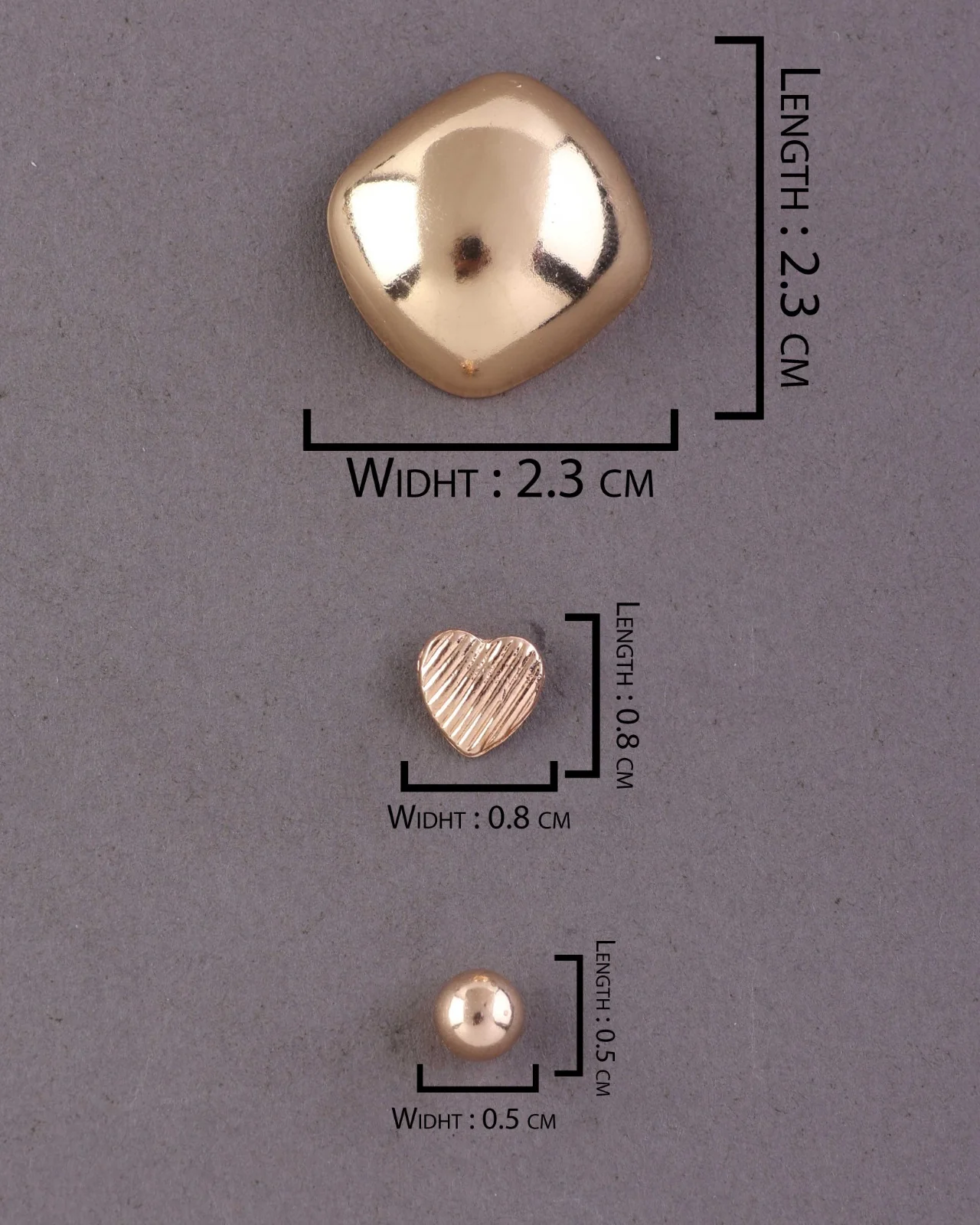 Noel Voguish Earring - Set of 3 - Image 4