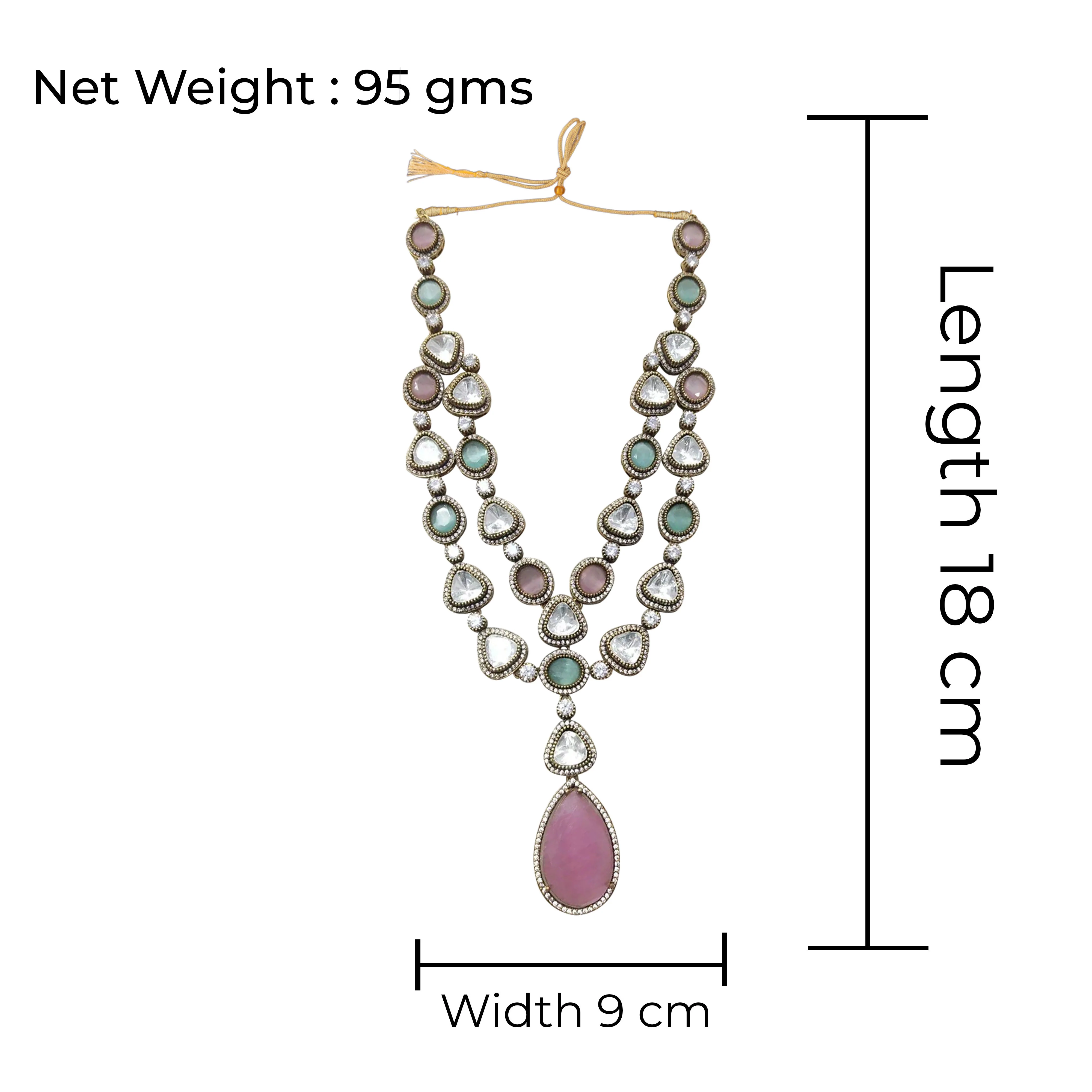 Pastel Ankush Necklace - Image 3
