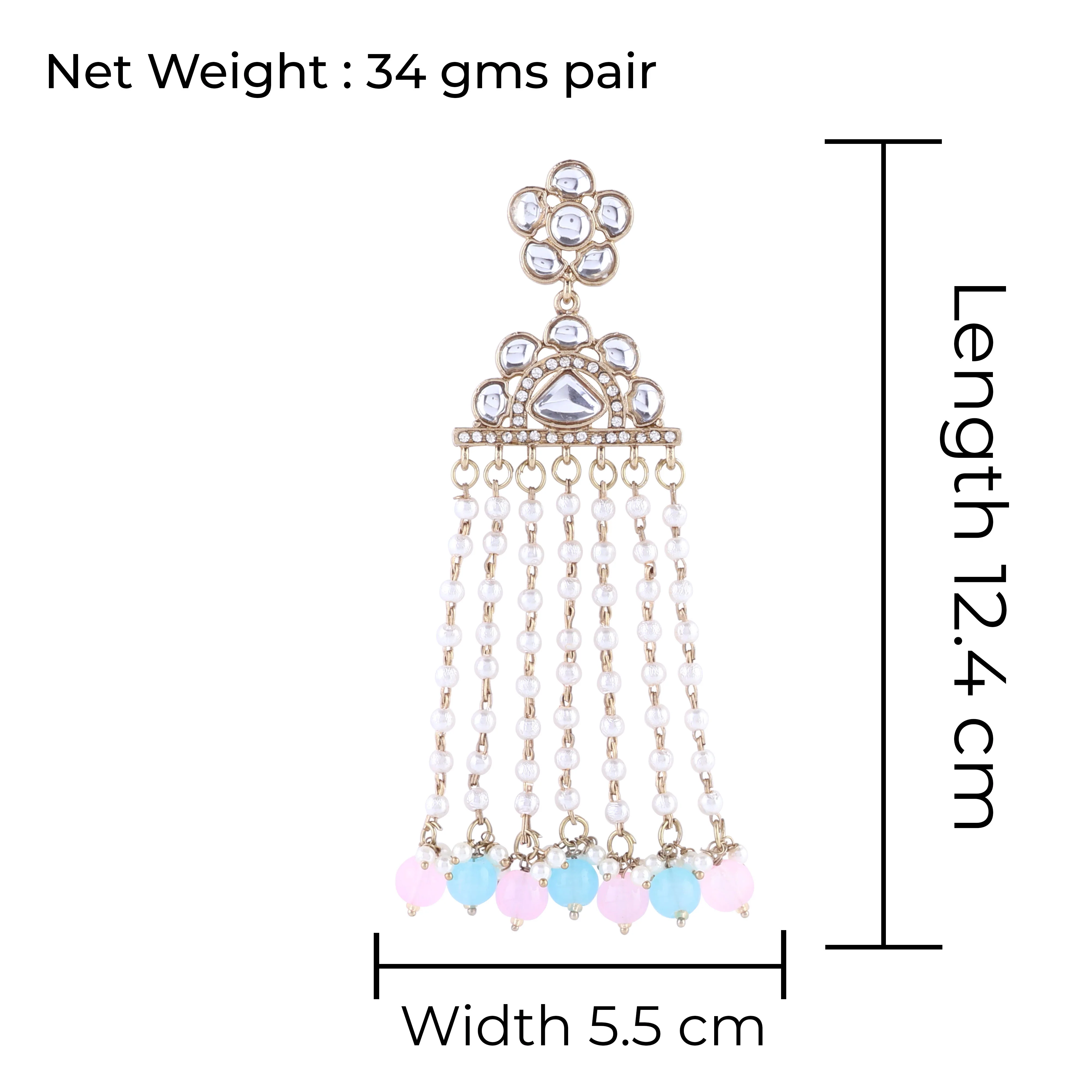 Pastel Shrusti Designer Earring - Image 3