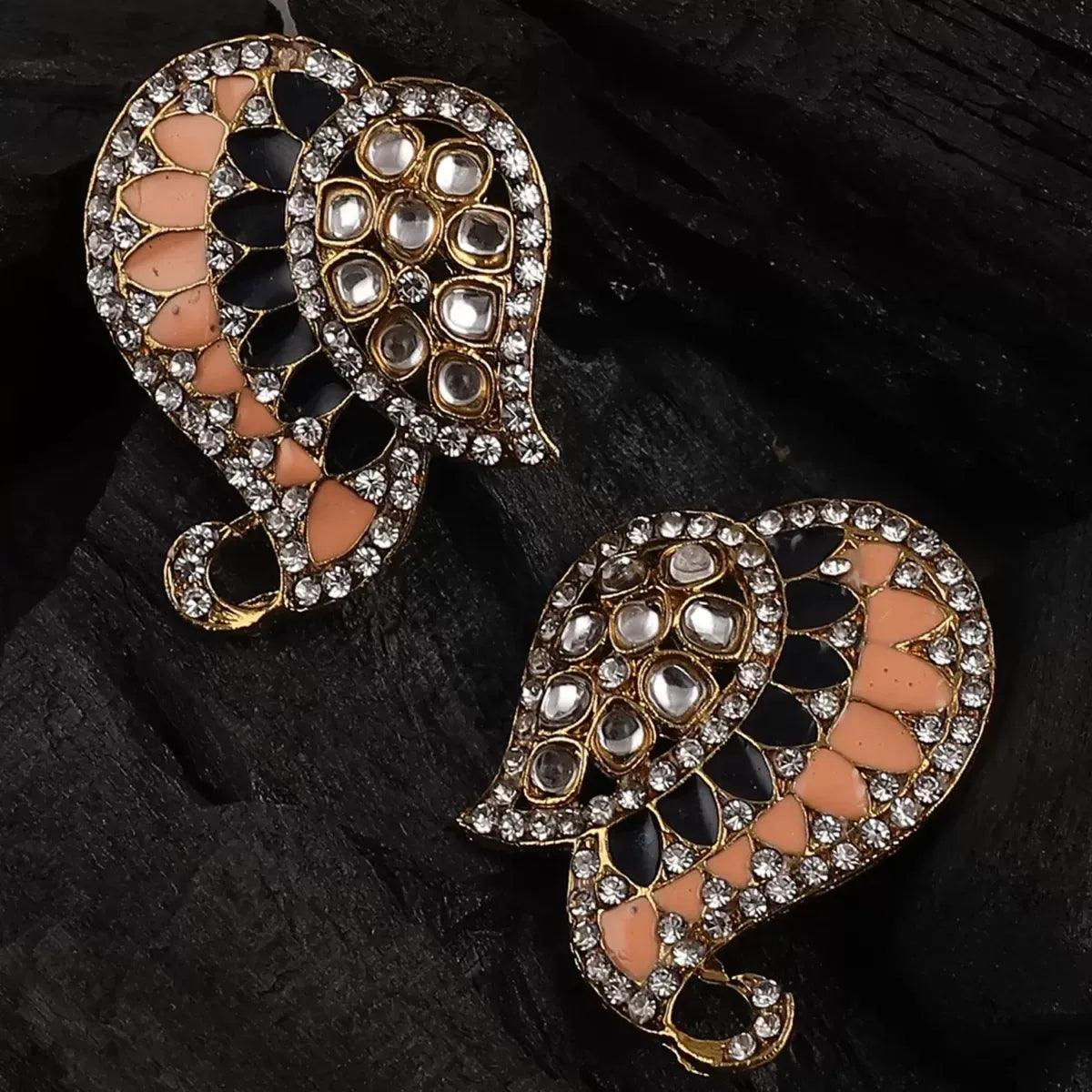 Peach Blue Urfi Stud - Image 6