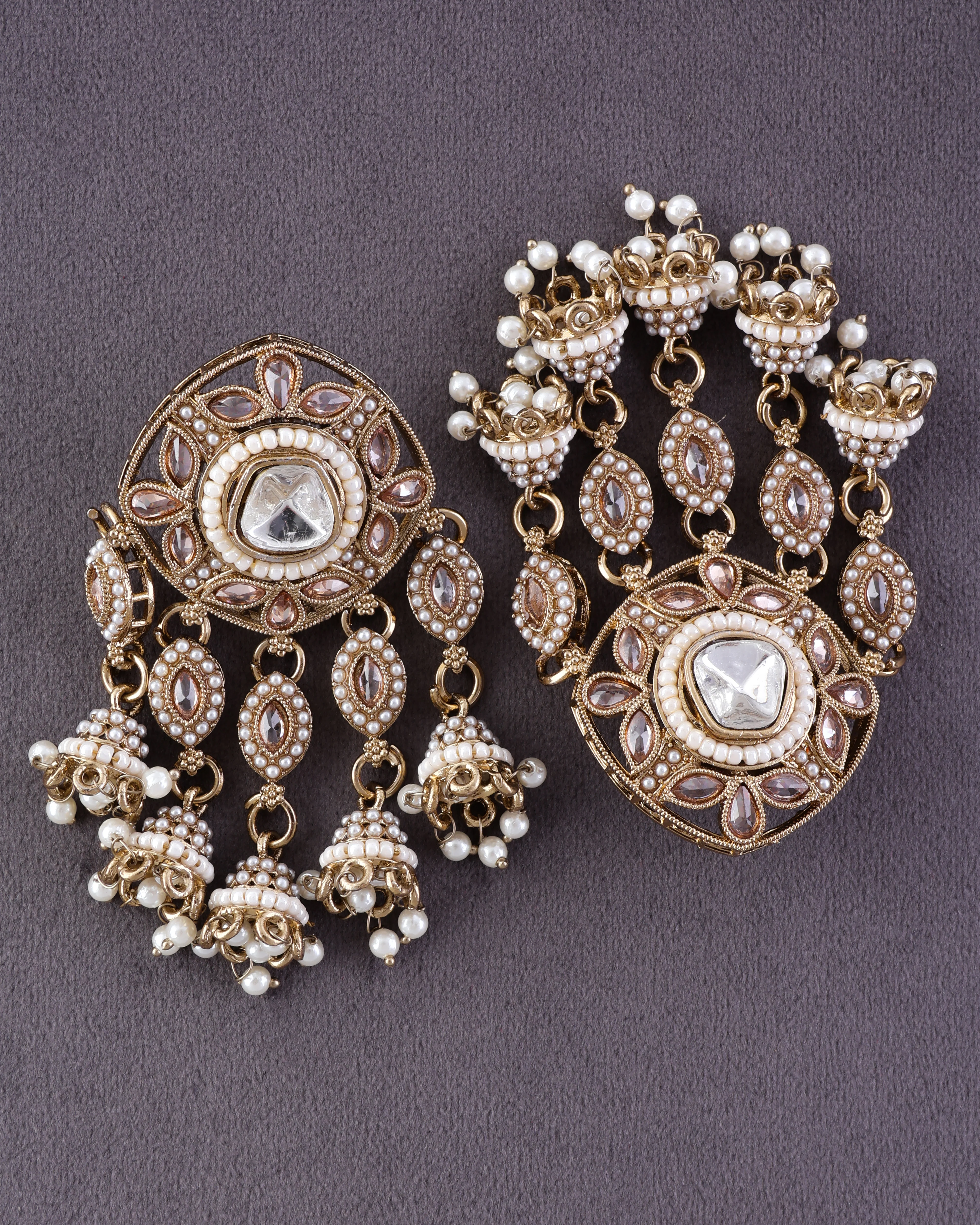 Pearl Mahnoor Designer Earring - Image 6