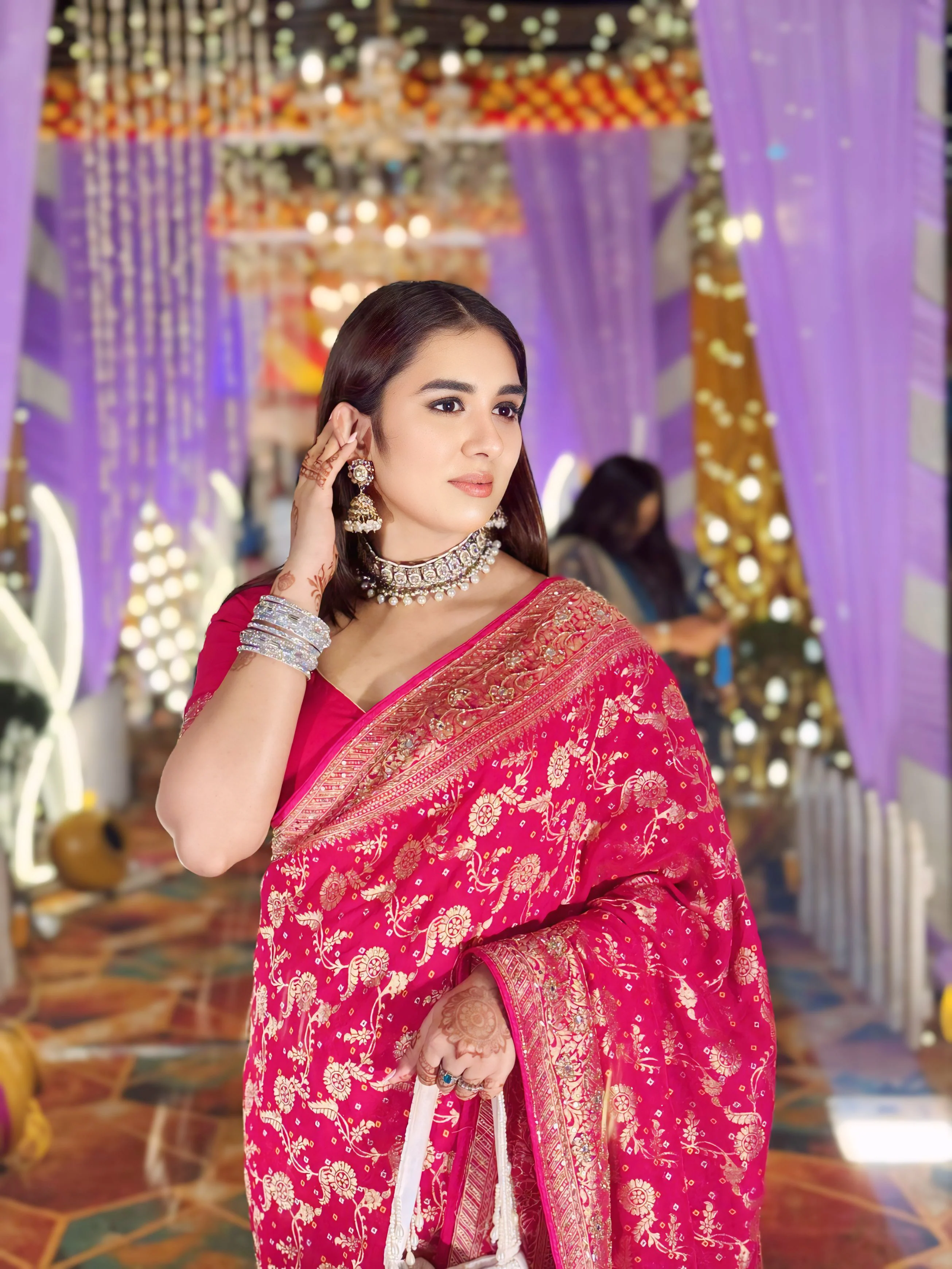 Pearl Padmini Choker Set - Image 6