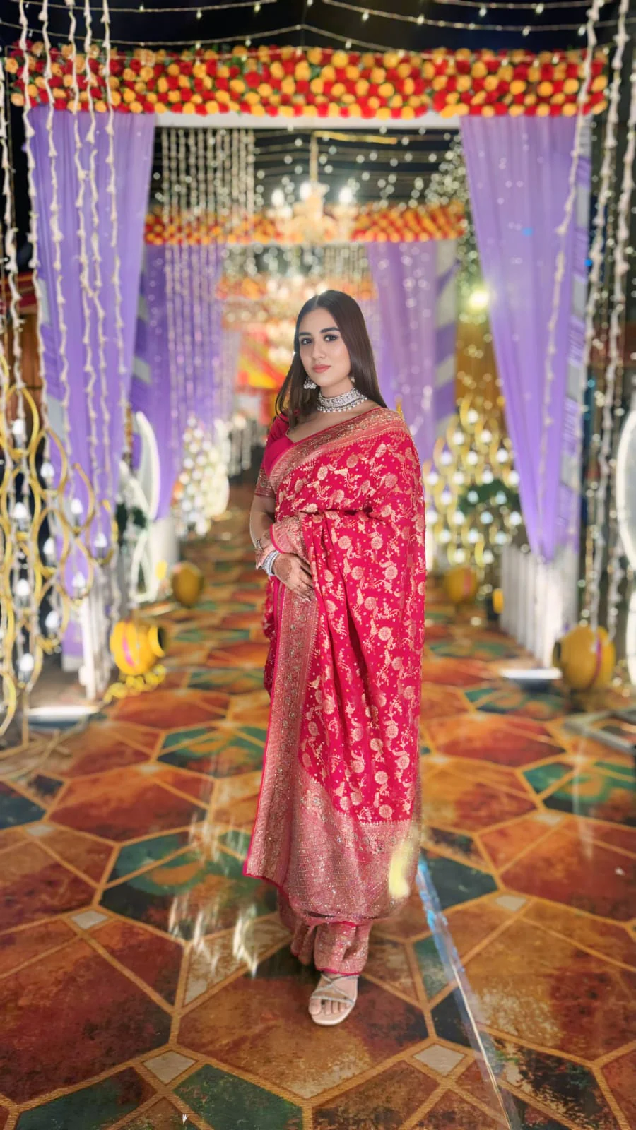 Pearl Padmini Choker Set - Image 8