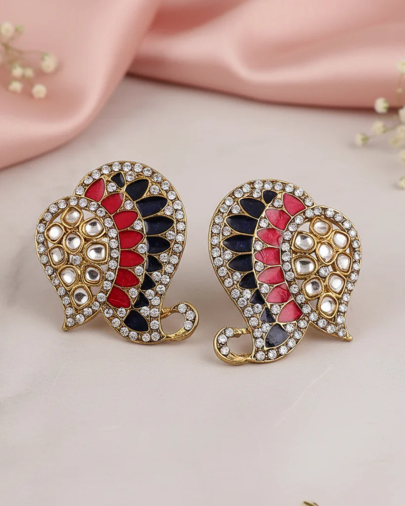 Pink Blue Urfi Stud - Image 3