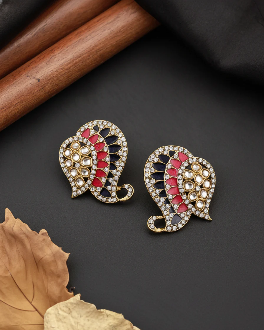 Pink Blue Urfi Stud - Image 4