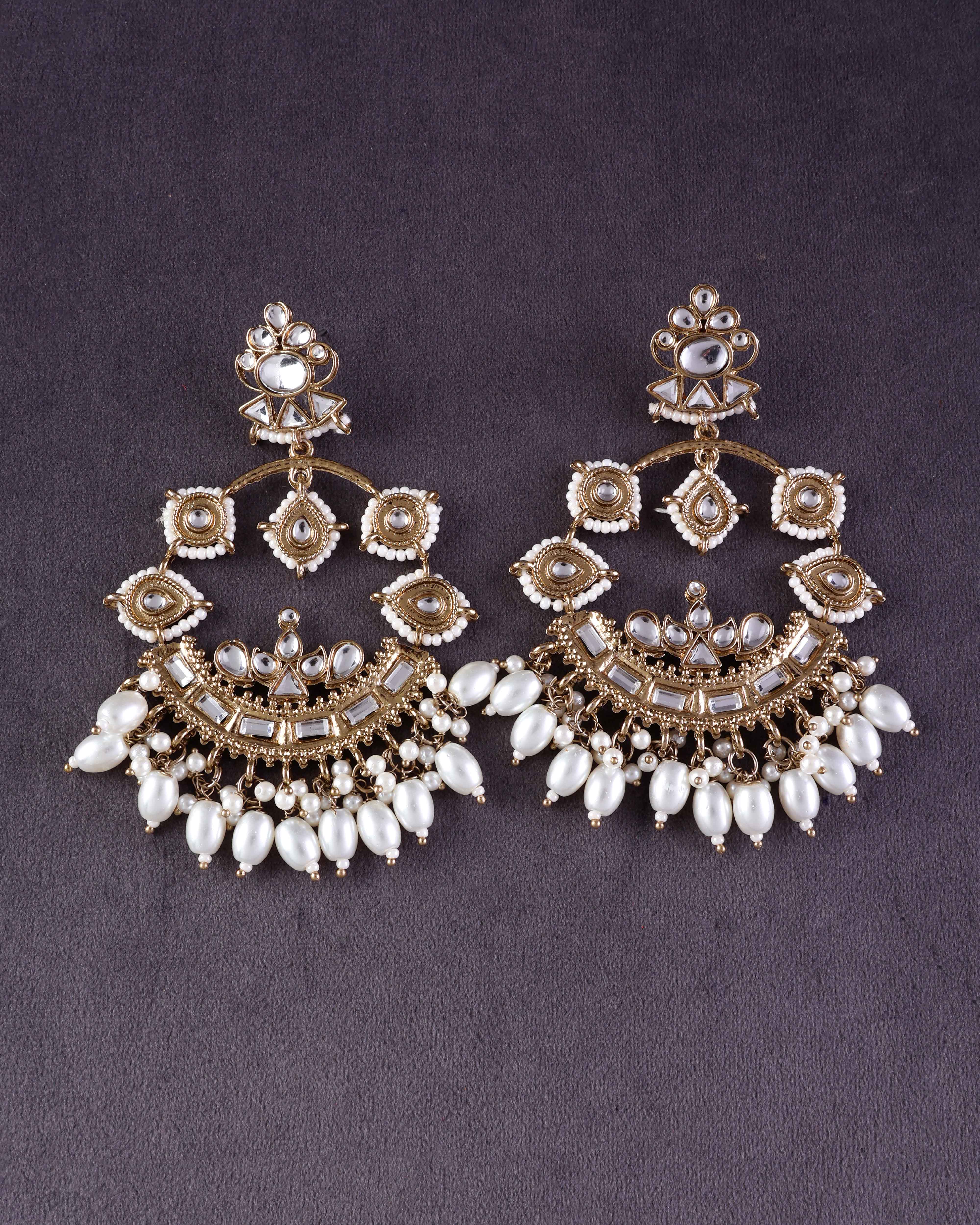 Rangita Designer Premium Chandbali Earring - Image 13