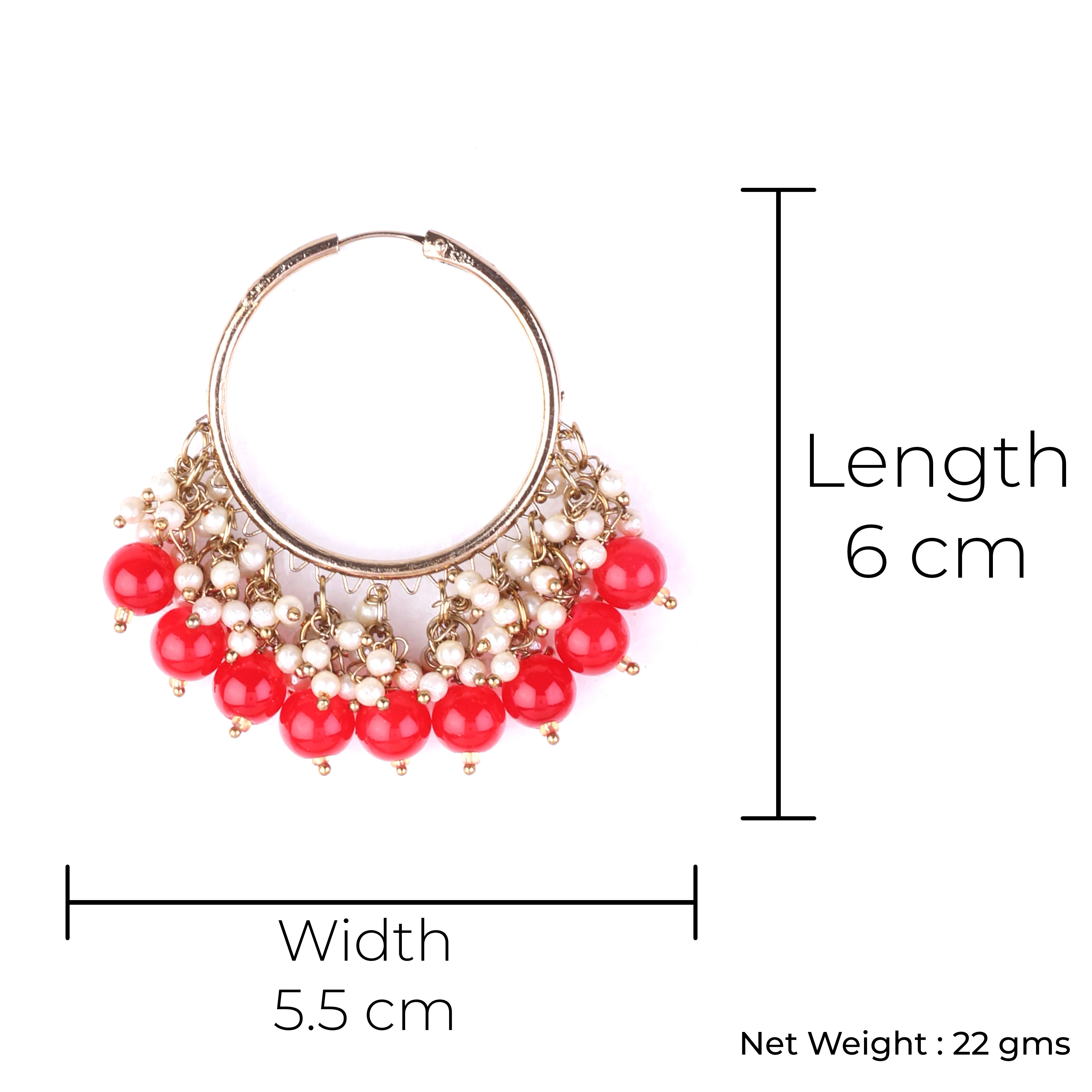 Red Aamna Bali - Image 7