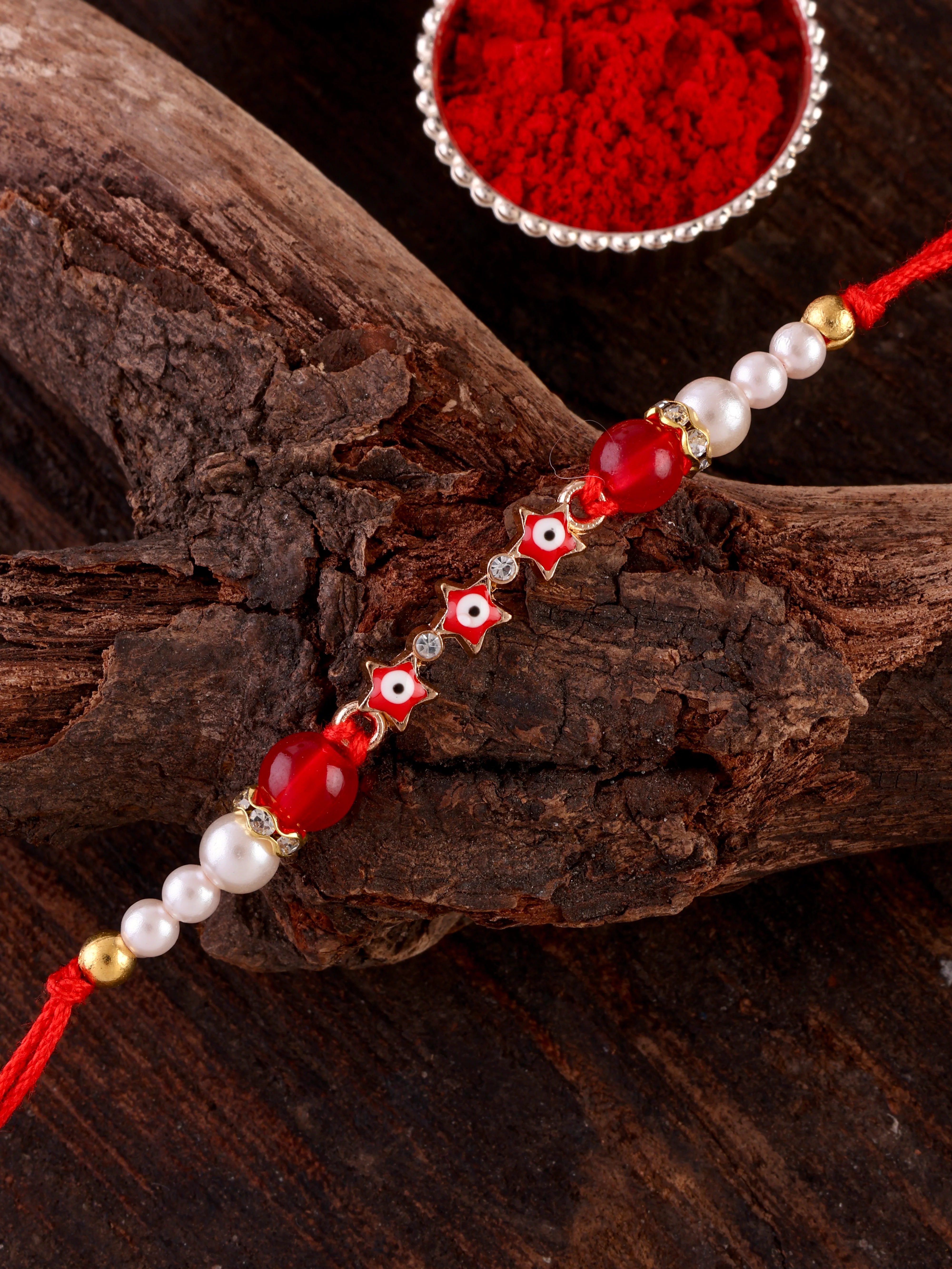 Pack of 2 - Iraak Rakhi for Brother | Tilak Set Included - Image 2
