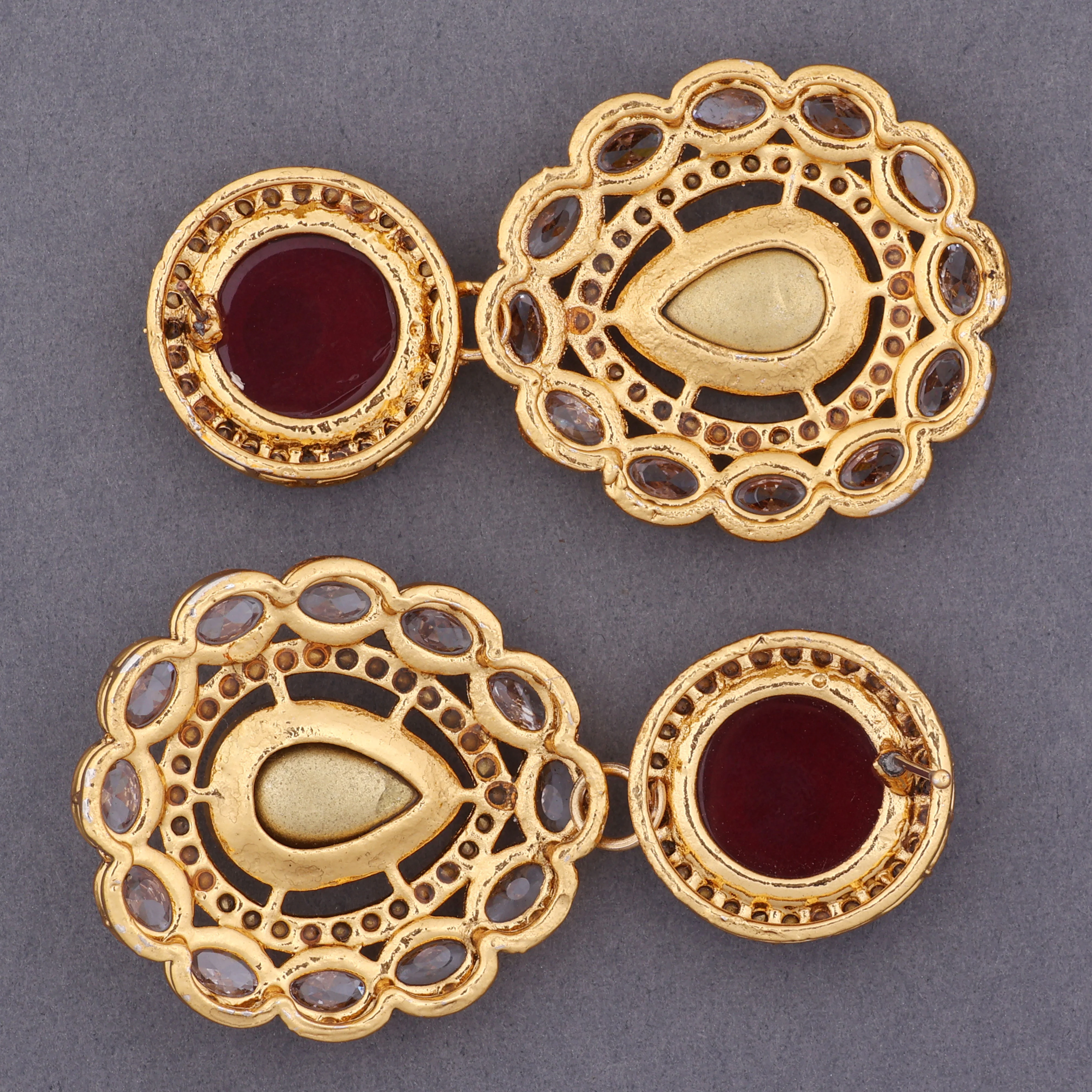 Ruby Oshini Designer Earring - Image 4