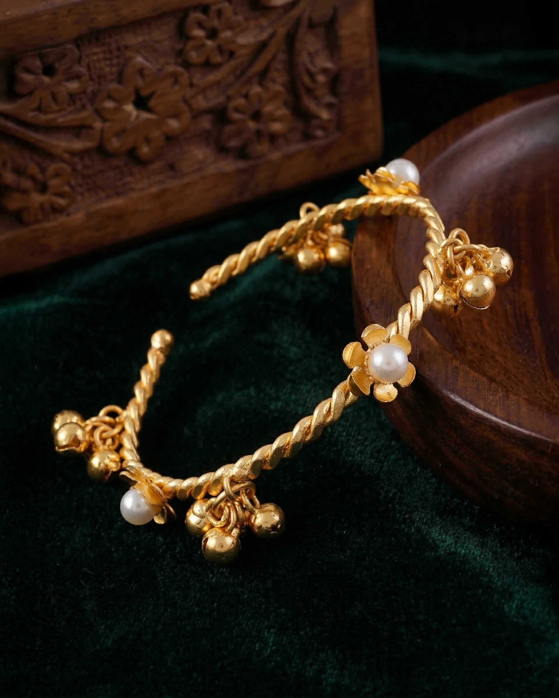 Samiha Ghunghroo Bangle - Openable - Image 3