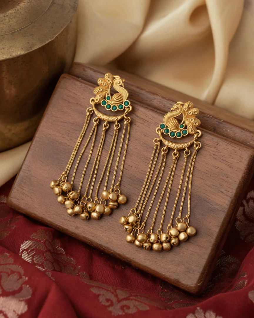 Samra Kashmiri Look Ghunghru Earring