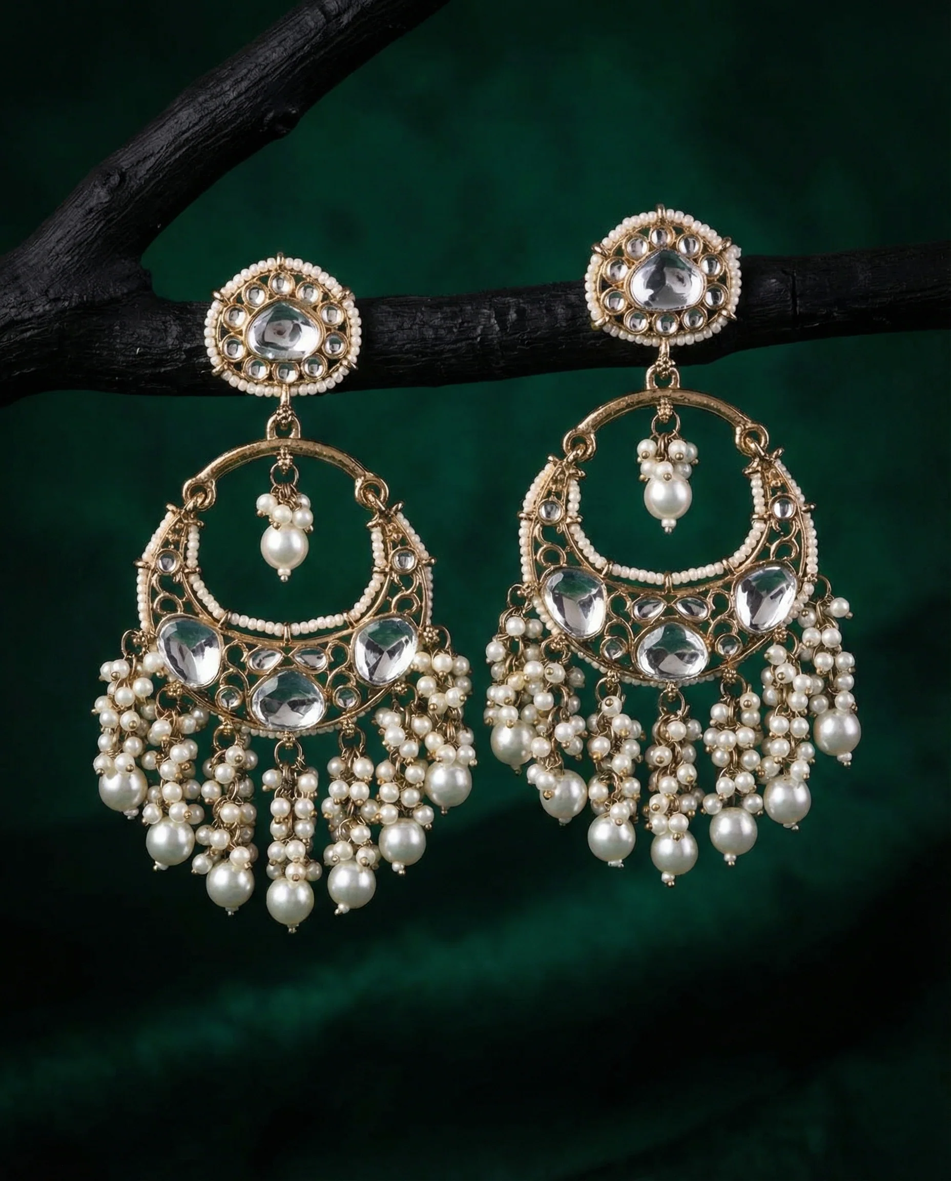 Sheen Premium Designer Statement Earring - Image 3