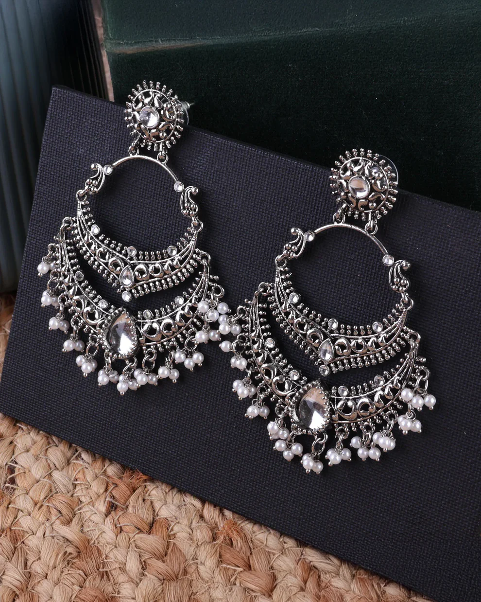 Silver Vahini Boho Earring - Image 3