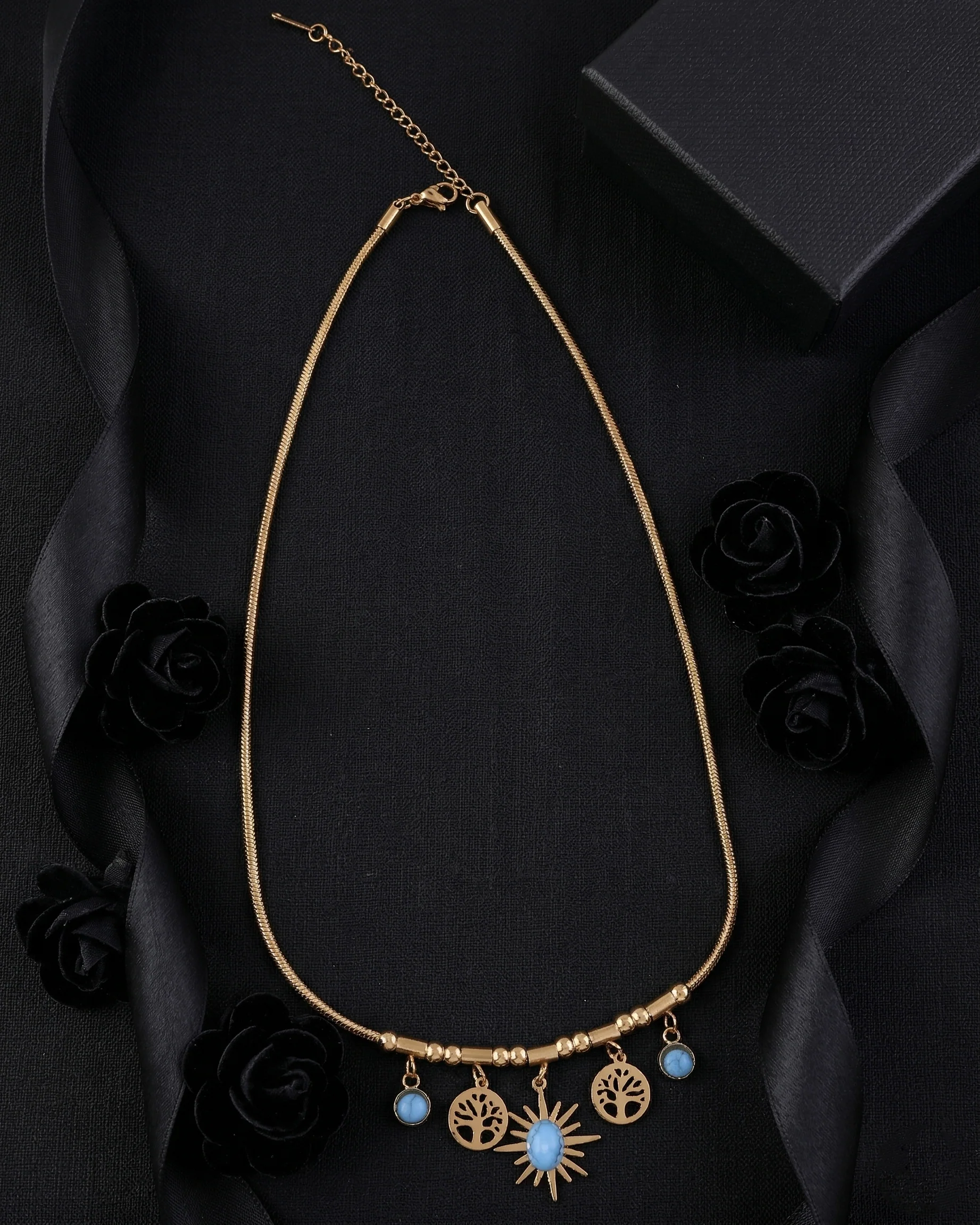 Soleil Voguish Pendant Necklace - Image 3