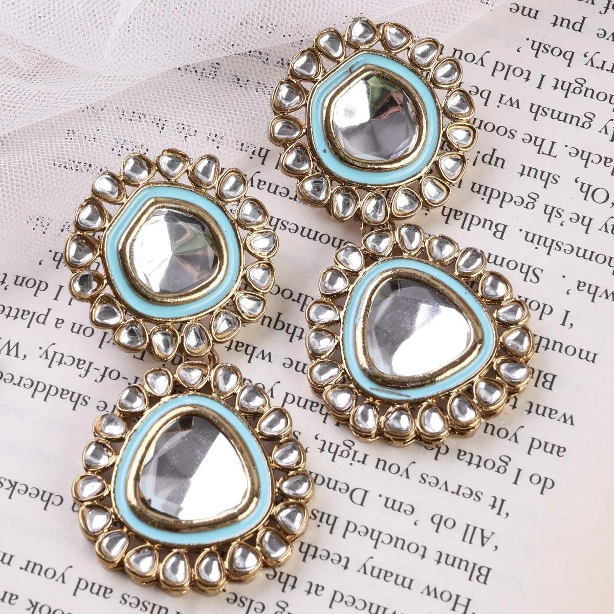 Turquoise Neeraj Earring - Image 3