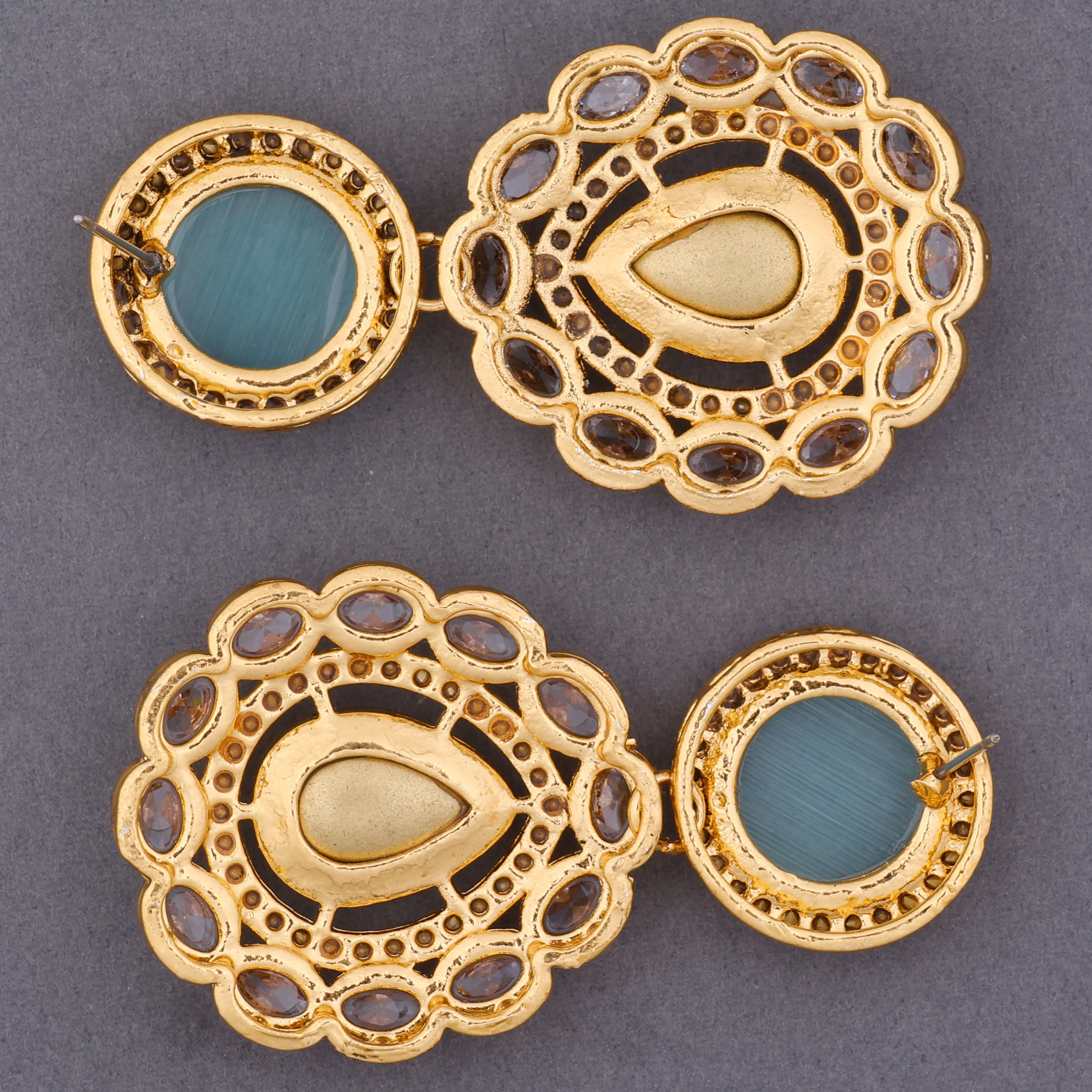 Turquoise Oshini Designer Earring - Image 4